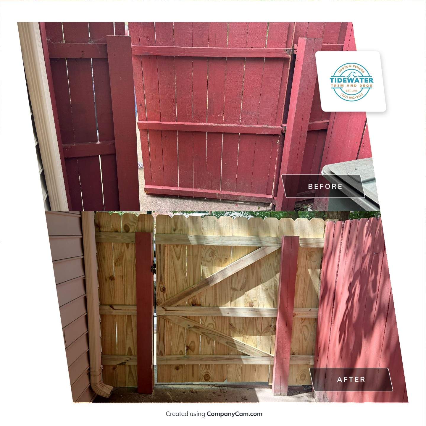 Timeless Beauty in Wood by Tidewater Fence