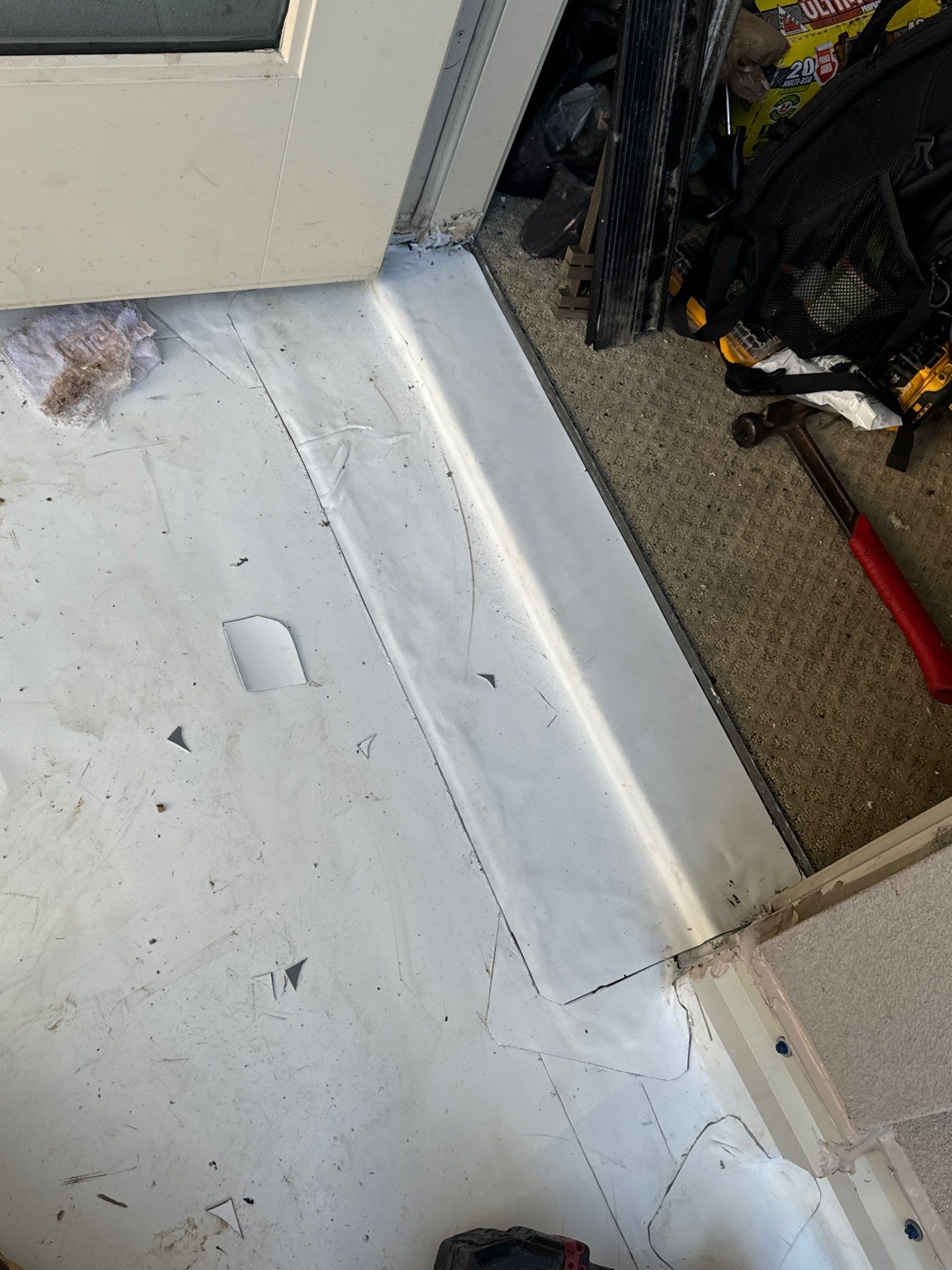 Rooftop Patio Installation by Associates Roofing Unlimited 