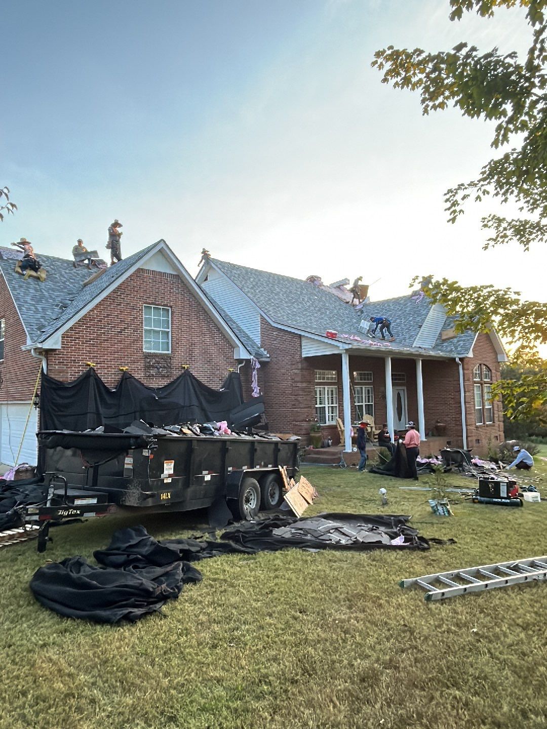 Residential Roofing Installation using Owens Corning Duration Shingles Roofing System by Undersun Roofing 