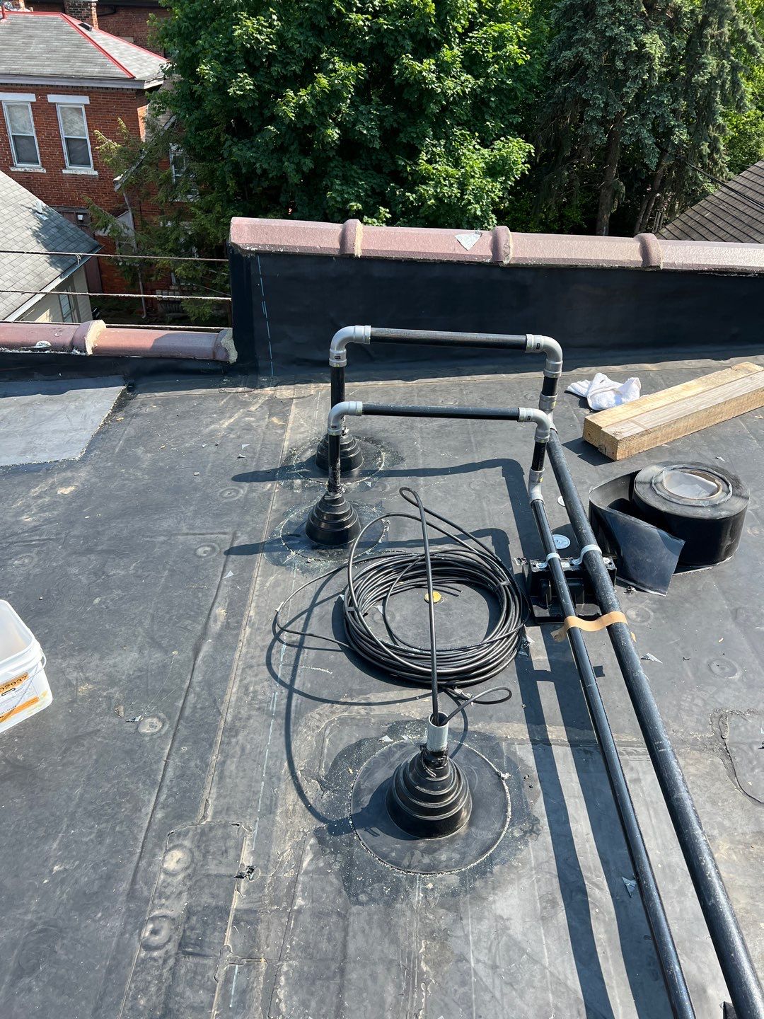 Cento Roof repair/Gutter installation  by Nitro Roofing and Construction