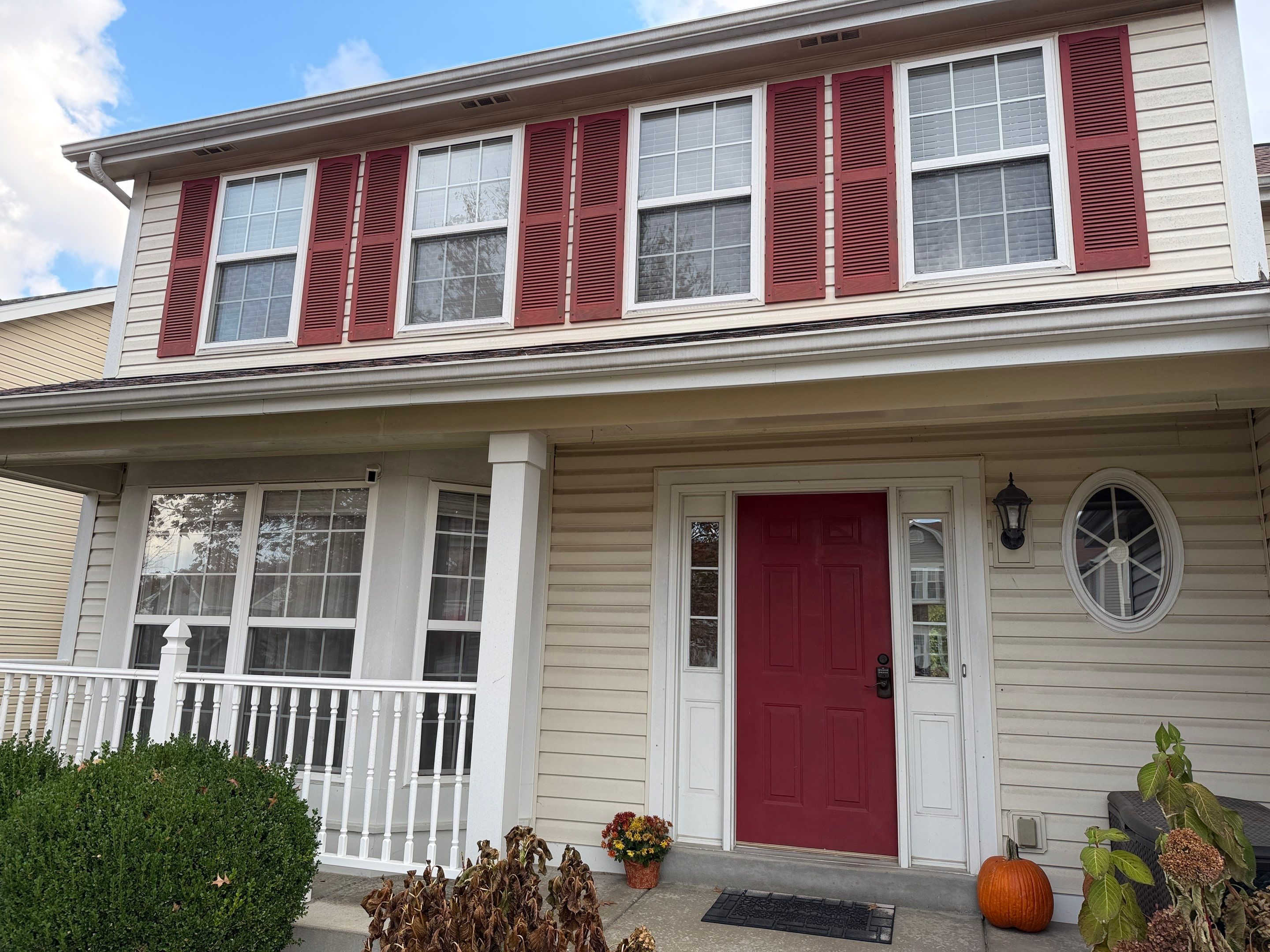ProVia HeartTech Vinyl Siding Installation and Trim Replacement in O'Fallon by Acute Roofing And Exteriors 