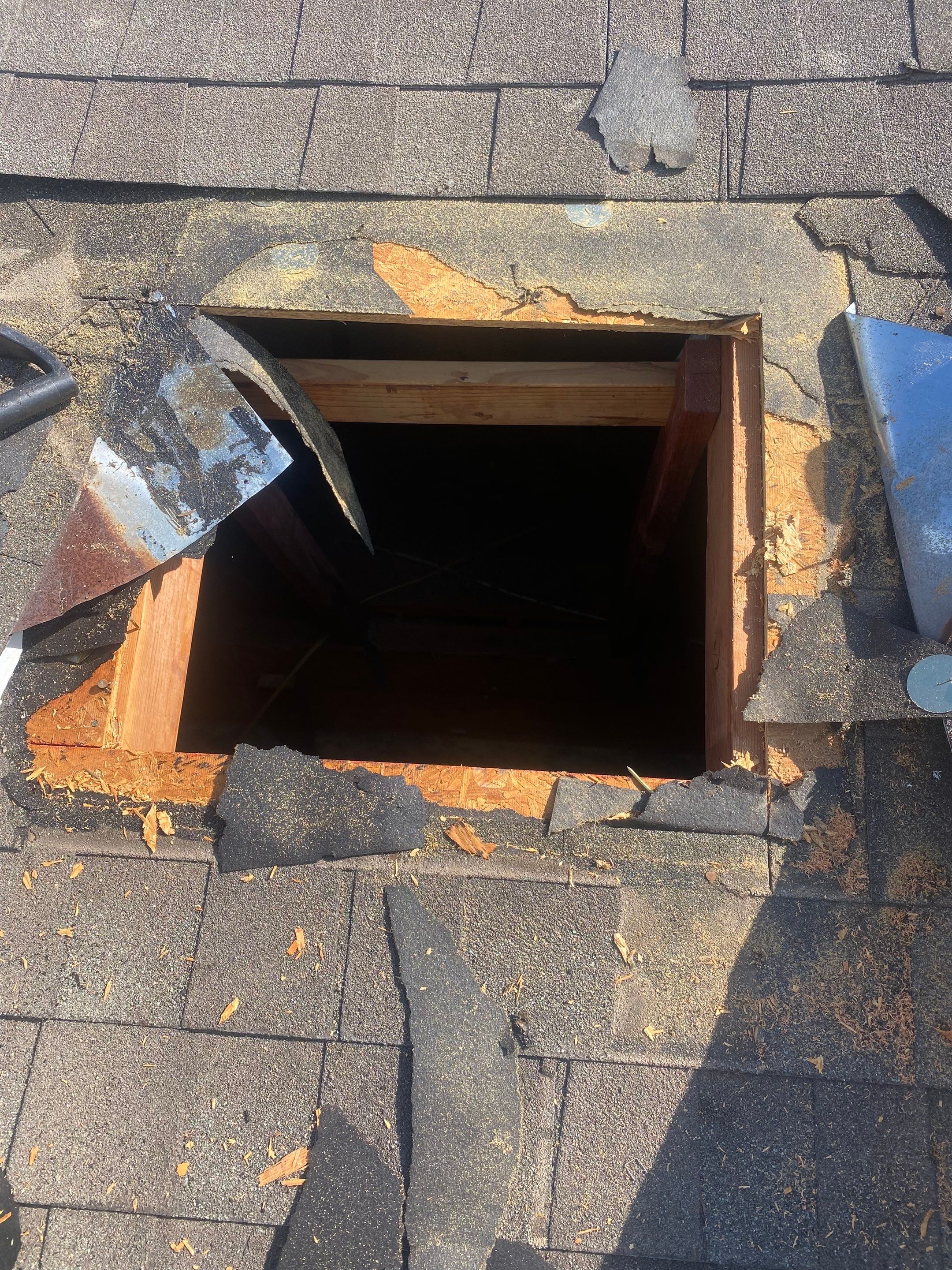 Roof Repair - Decking and Shingle Replacement by Lighthouse Roofing