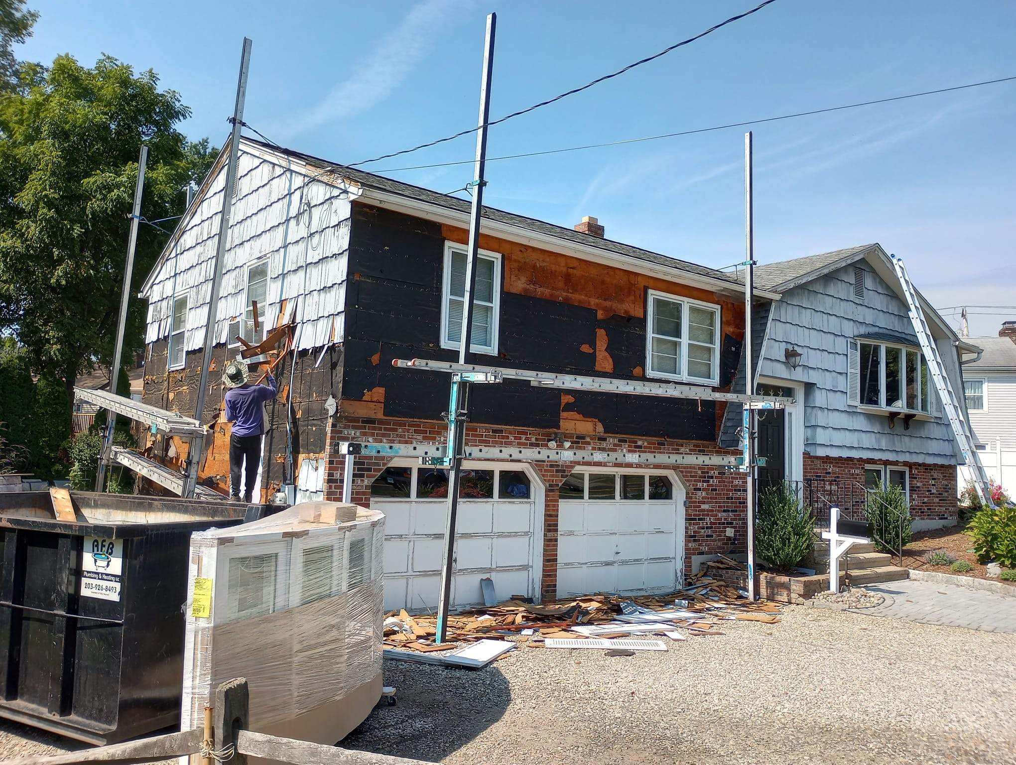 Siding Installation using Certainteed Monogram  by A Plus Exterior
