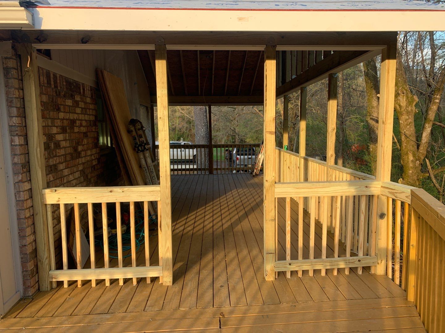 Mountain Brook - Covered Porch by Pillar and Pine