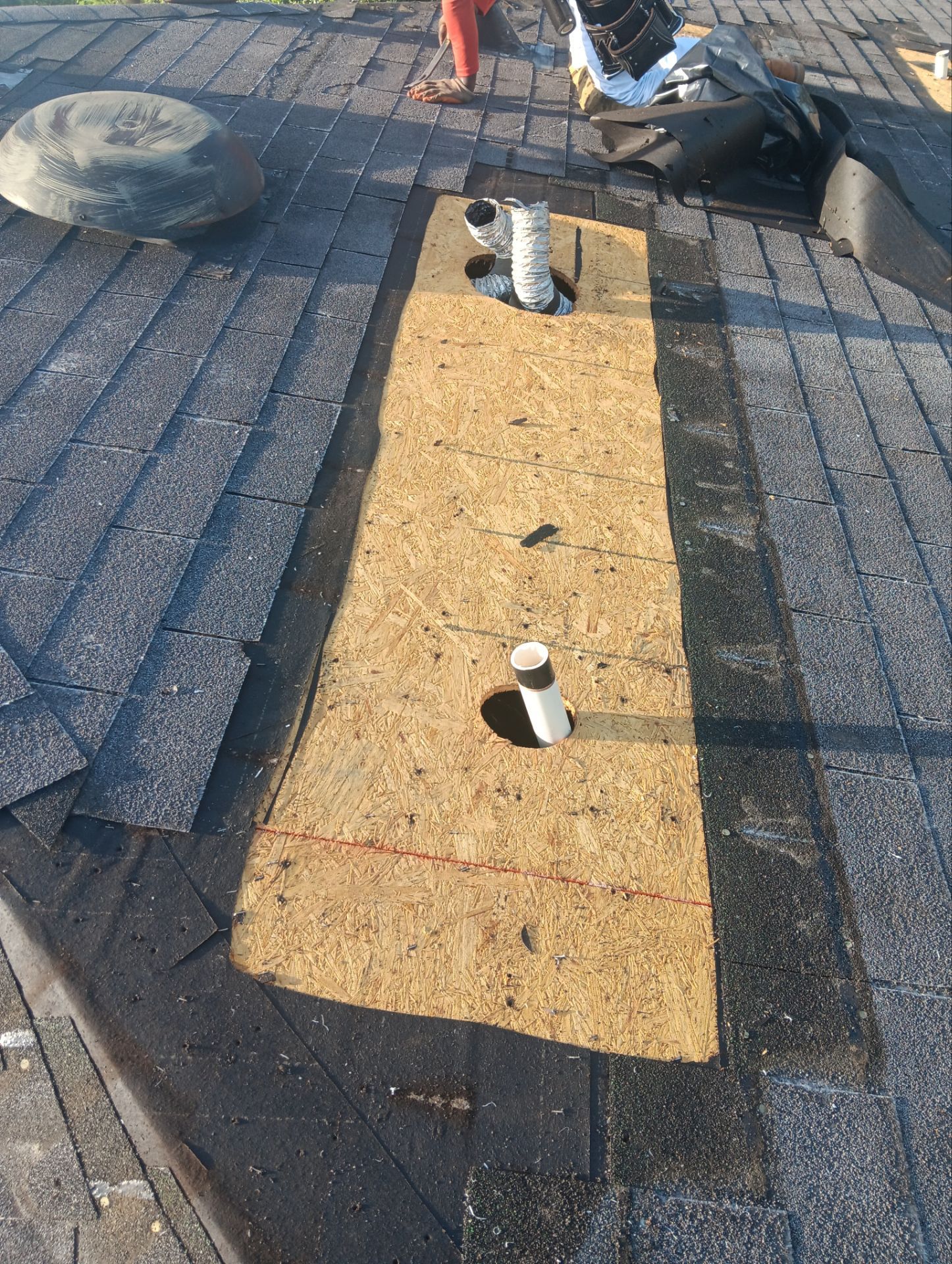 Residential Roofing Repair using Owen's Corning Duration (Lifetime) Shingles by Roof Repair Services LLC