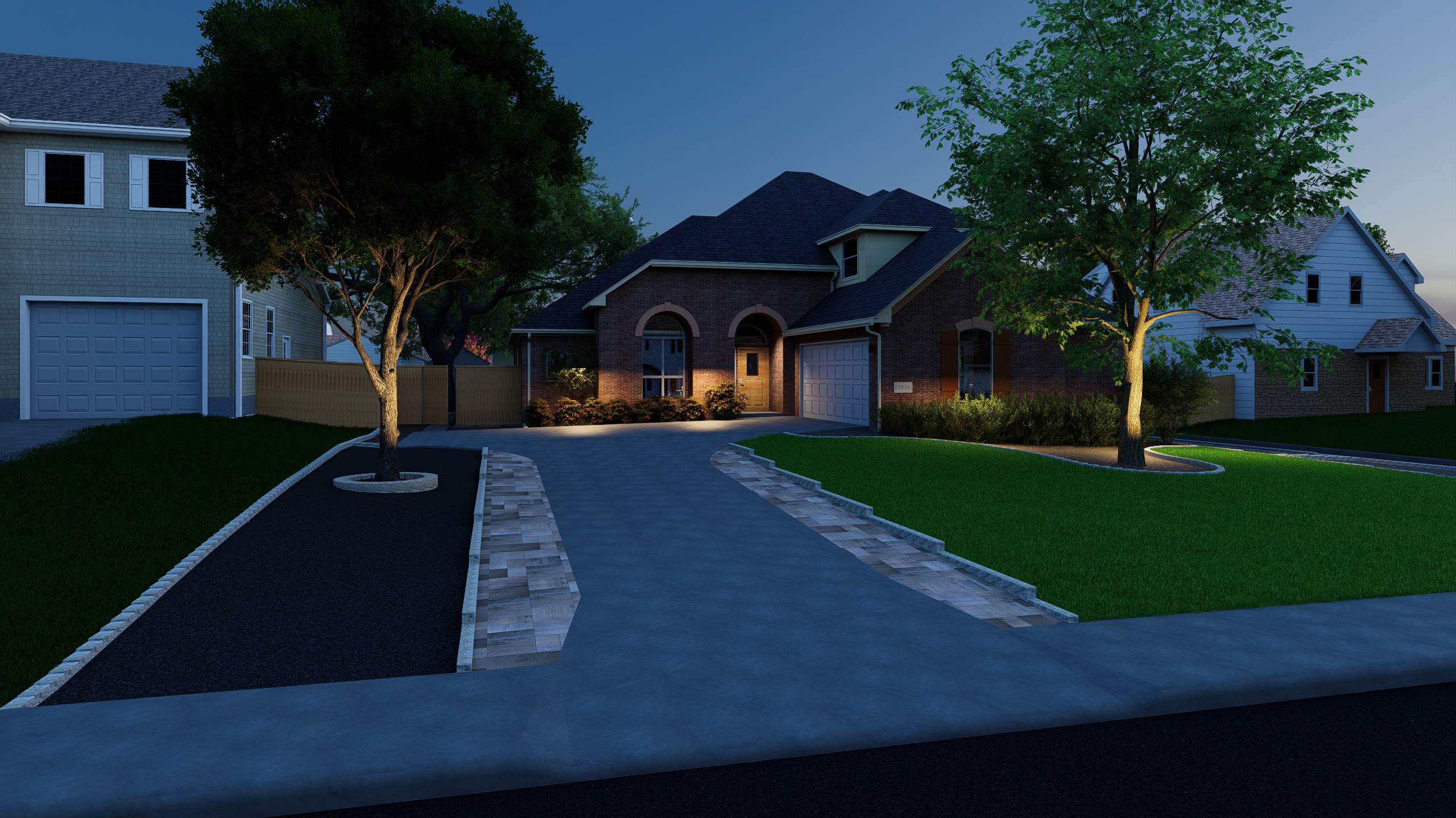 Encino Creek, San Antonio TX by Hole In One Lawns, LLC