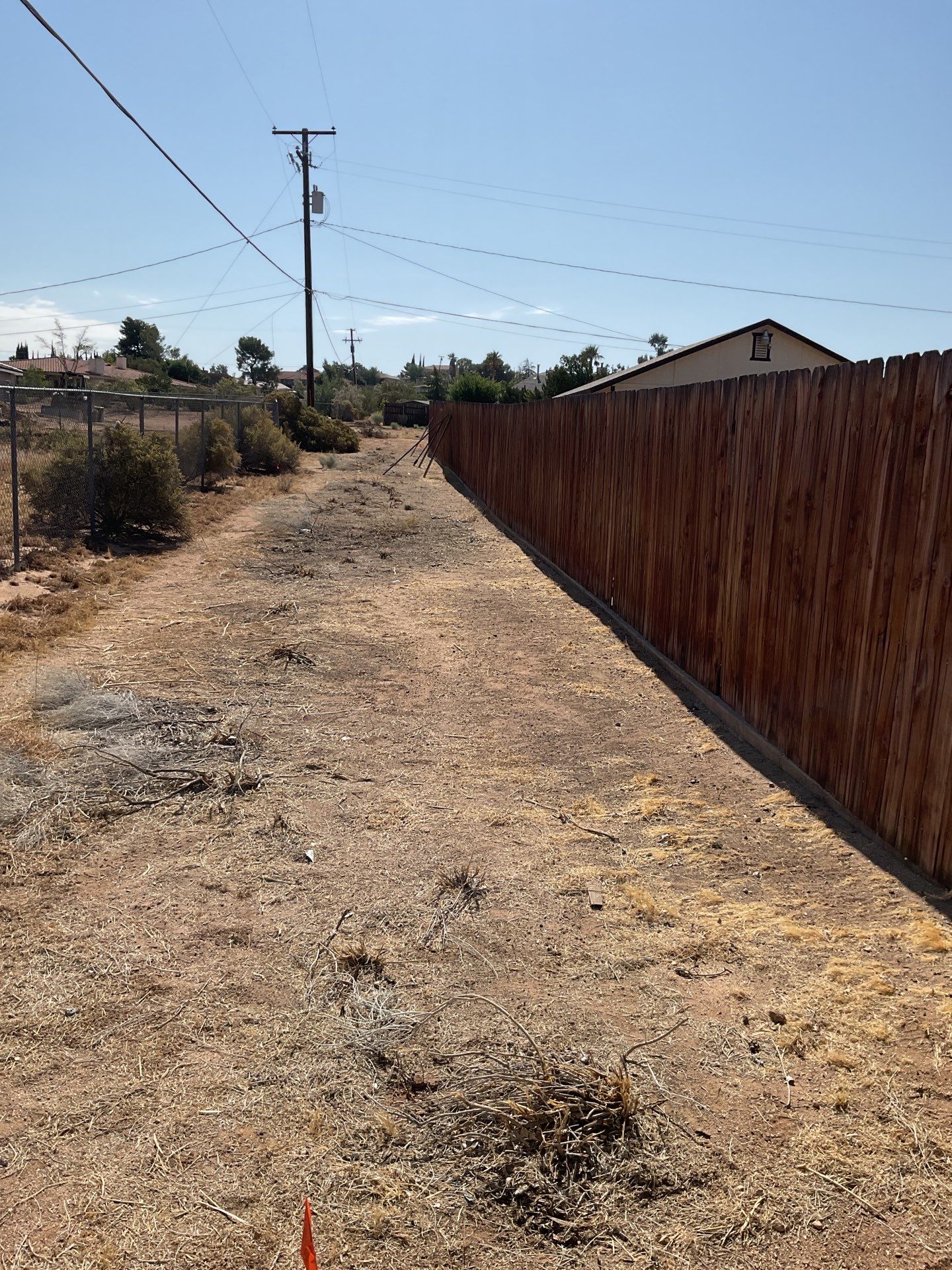 Dark Brown Privacy Chain Link Fence by Fence Guys Inc.