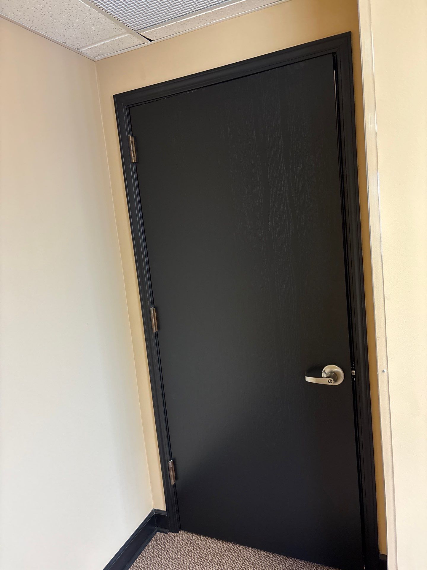Interior Office Painting & Wall Repair in Downtown Muskegon by Gordon Painting