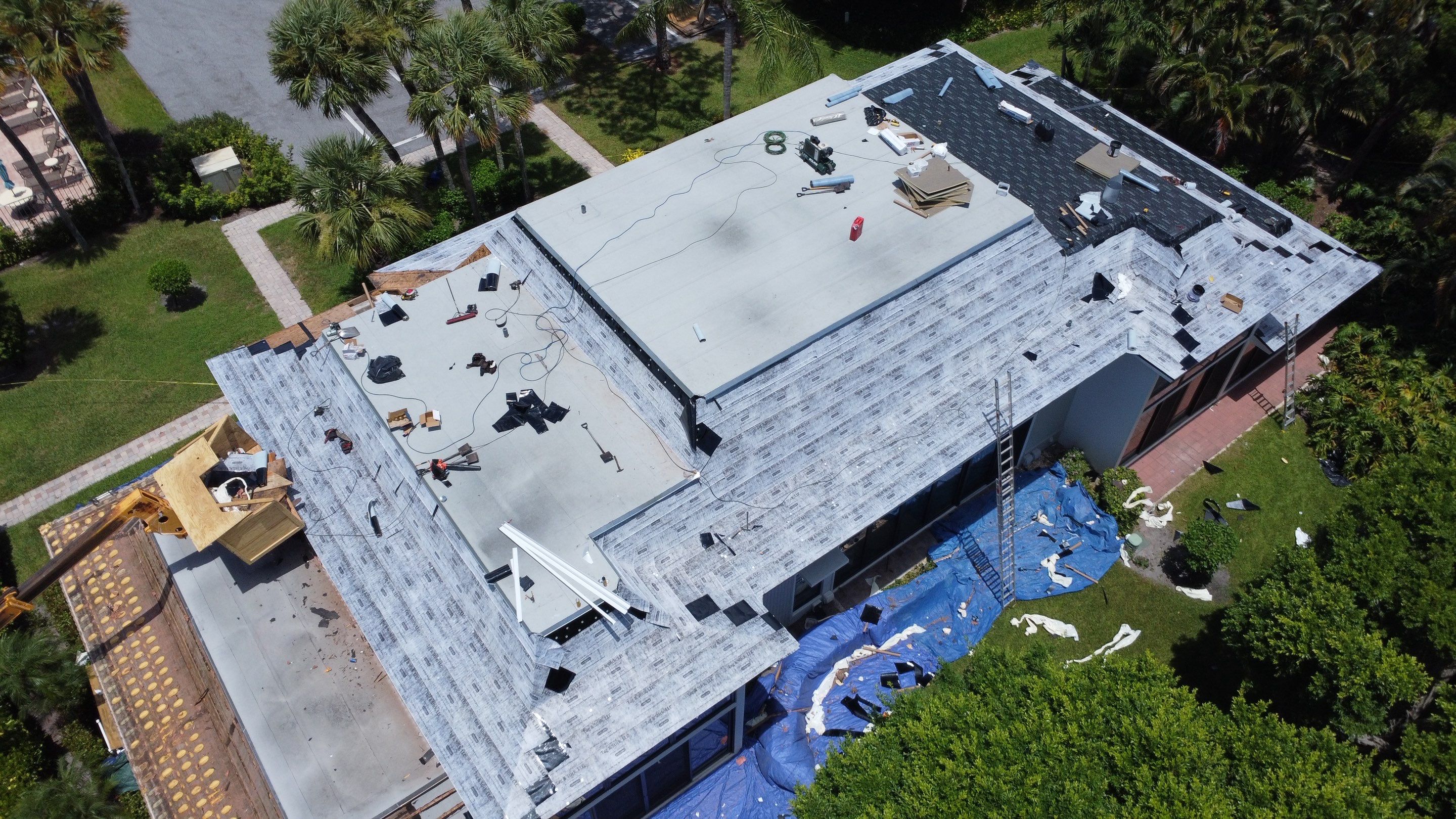 Residential Roofing Installation using Crown by BLUES BROTHERS ROOFING