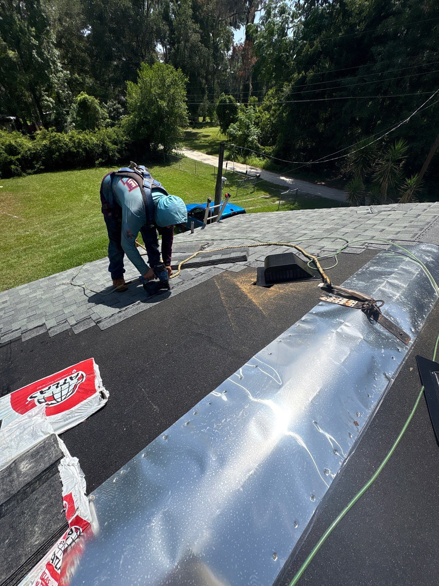 Residential Roof Replacement and Decking Repair in Ocala, Florida by Pinnacle Roofing Group