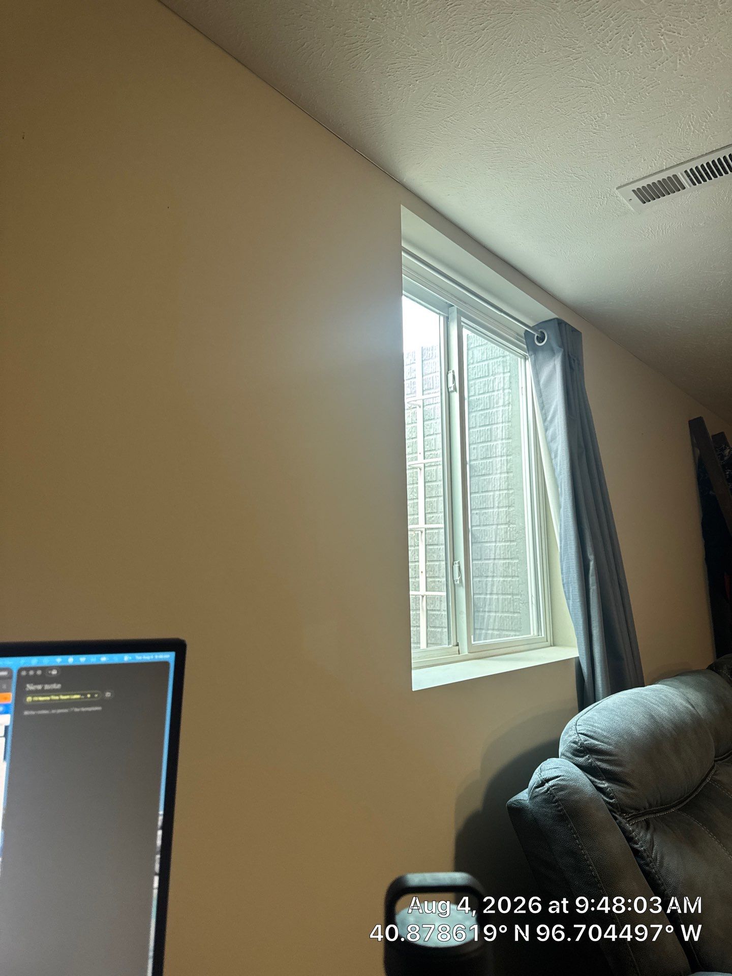Basement Egress Window Installation with Brick-Textured Wells in Lincoln by CompanyCam Sales Demo