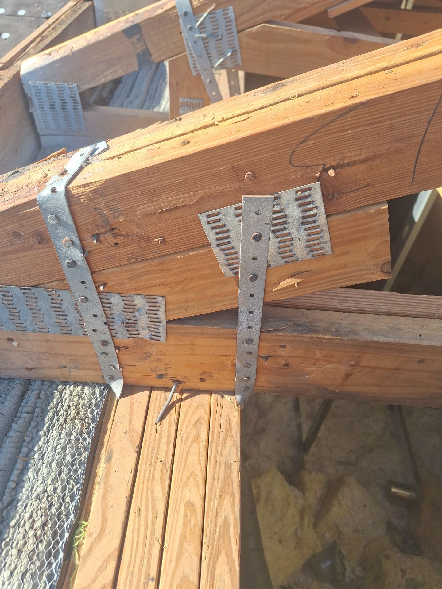 Residential Roofing Installation using 1" Nail strip metal roof by BLUES BROTHERS ROOFING