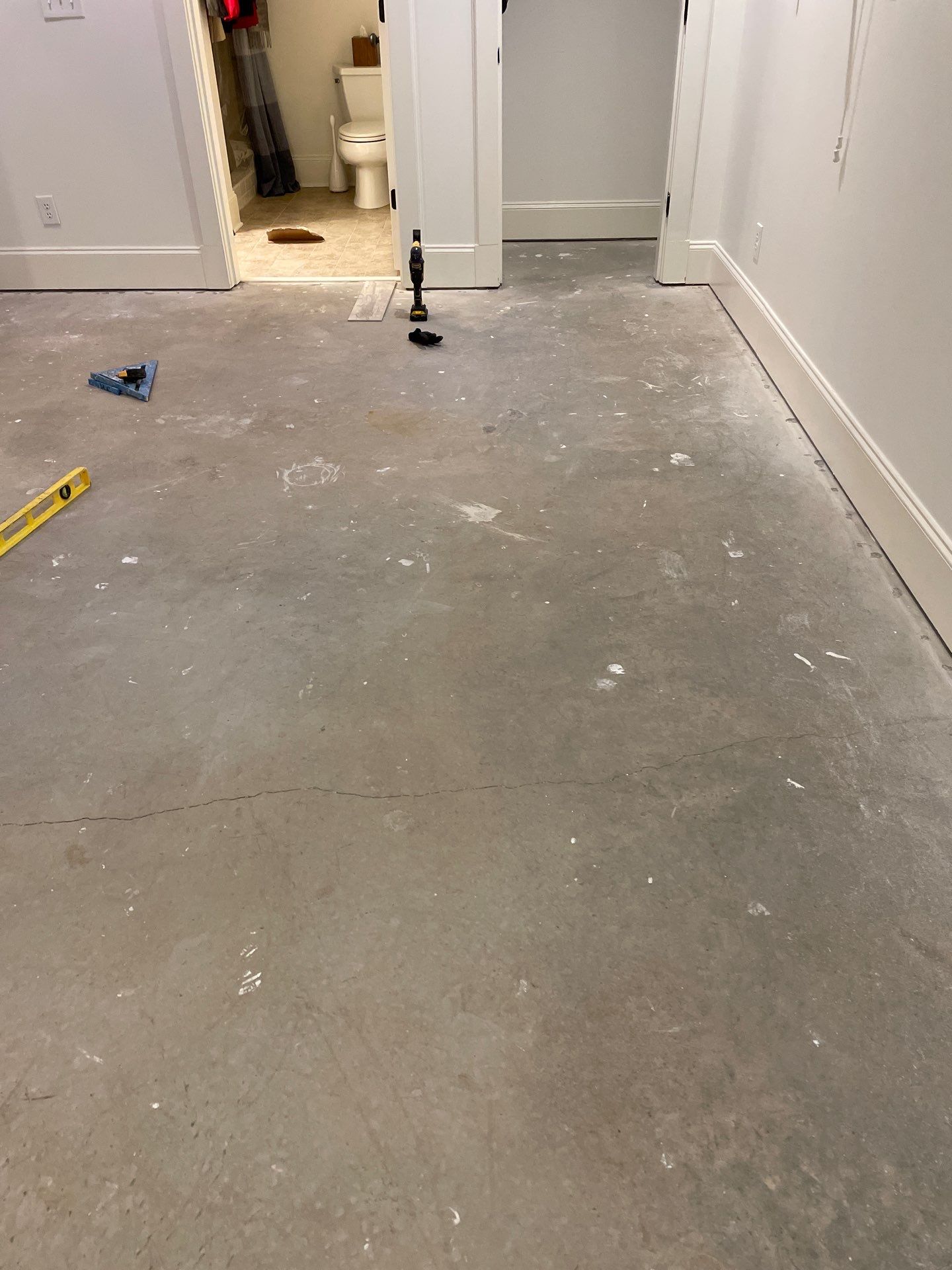 Herringbone and plank tile by Footprints Floors of East Atlanta