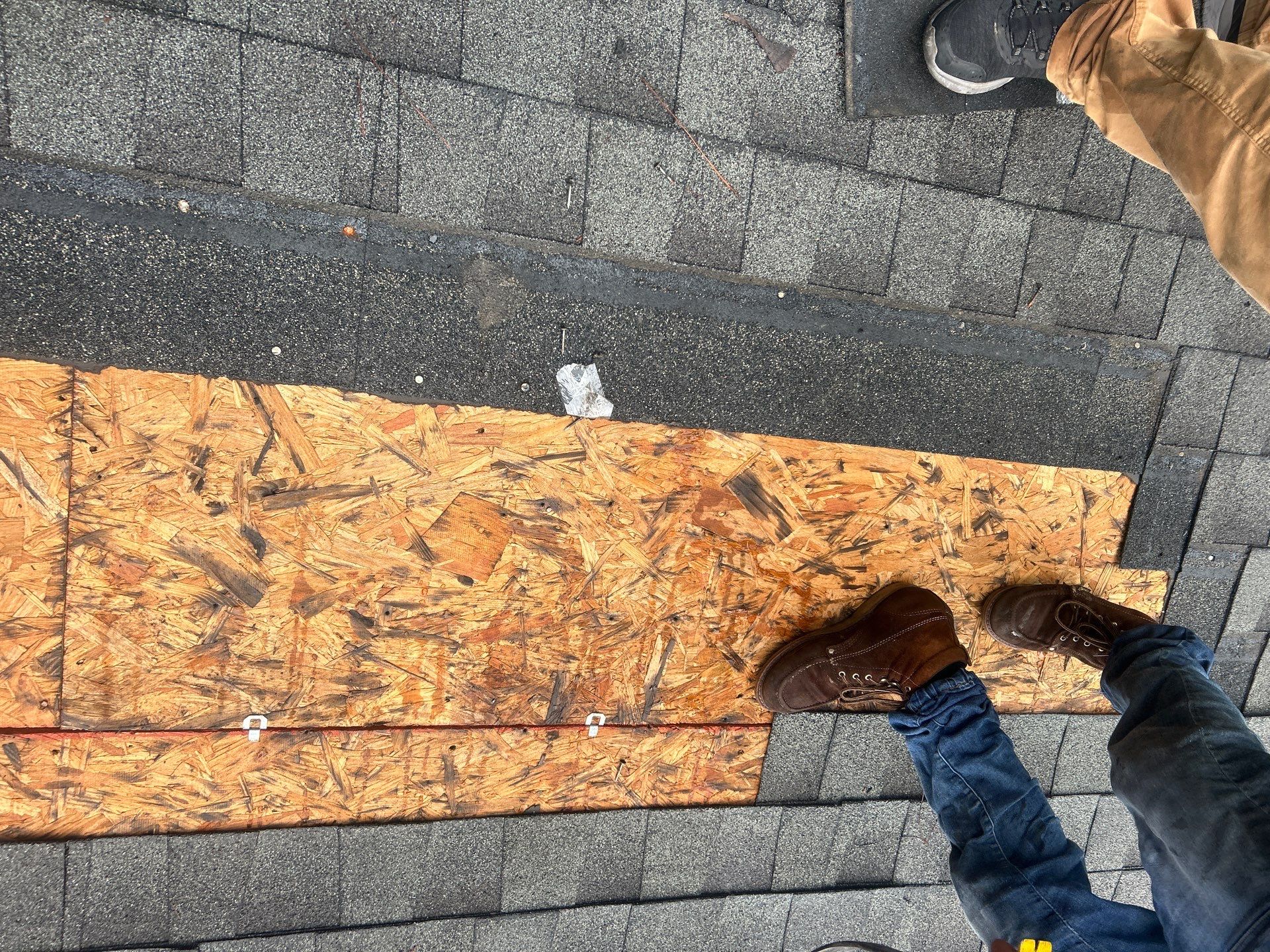 Hail Damage using Owen's Corning Duration (Lifetime) Shingles by Roof Repair Company
