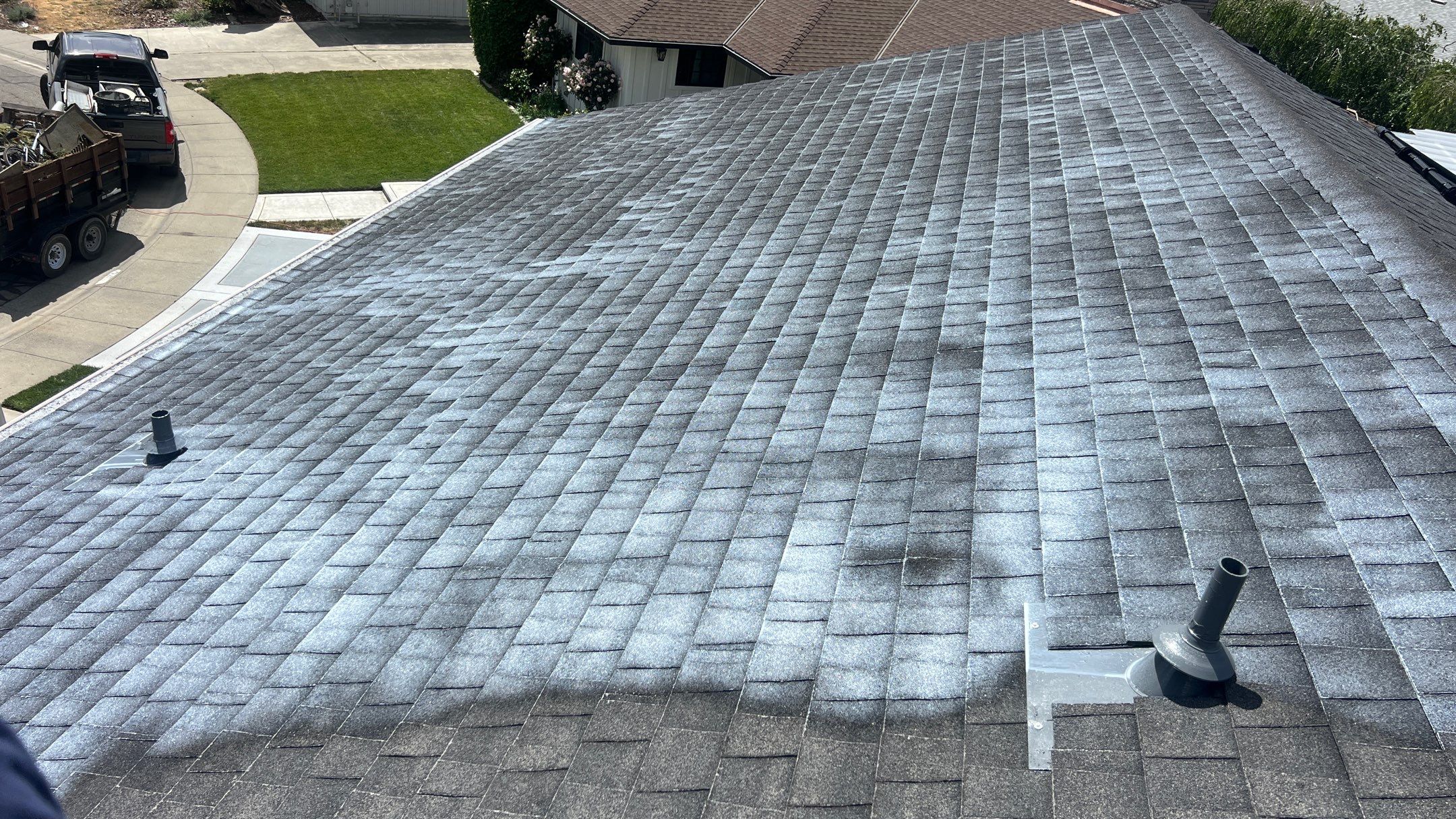 Roof Rejuvenation using Roof Maxx Treatment by Roof Maxx of Folsom