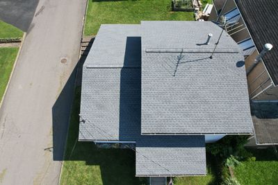 Residential Roofing Installation using GAF Timberline HDZ Oyster Grey