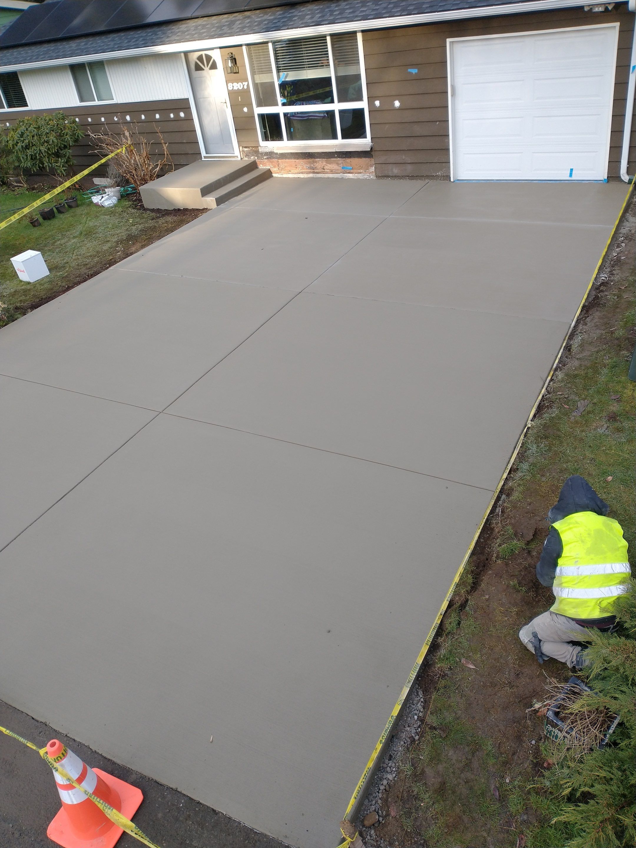 Jennifer | Concrete Driveway by Jireh Asphalt & Concrete Inc 