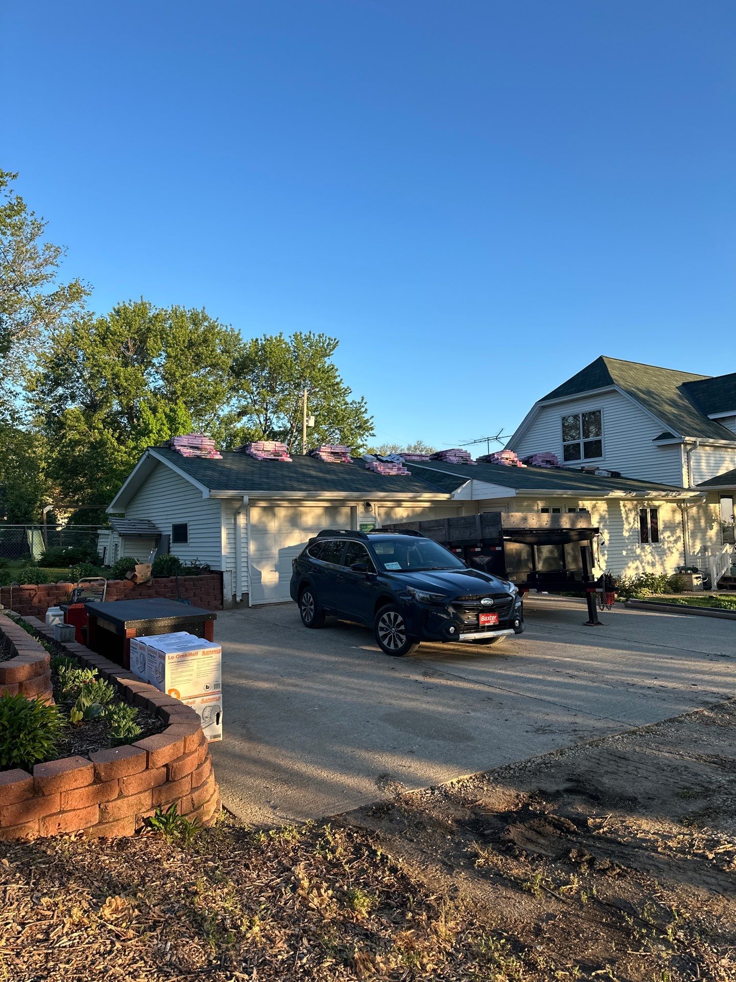 Residential Roofing Installation using Owens Corning Duration Driftwood by Lightning Exteriors