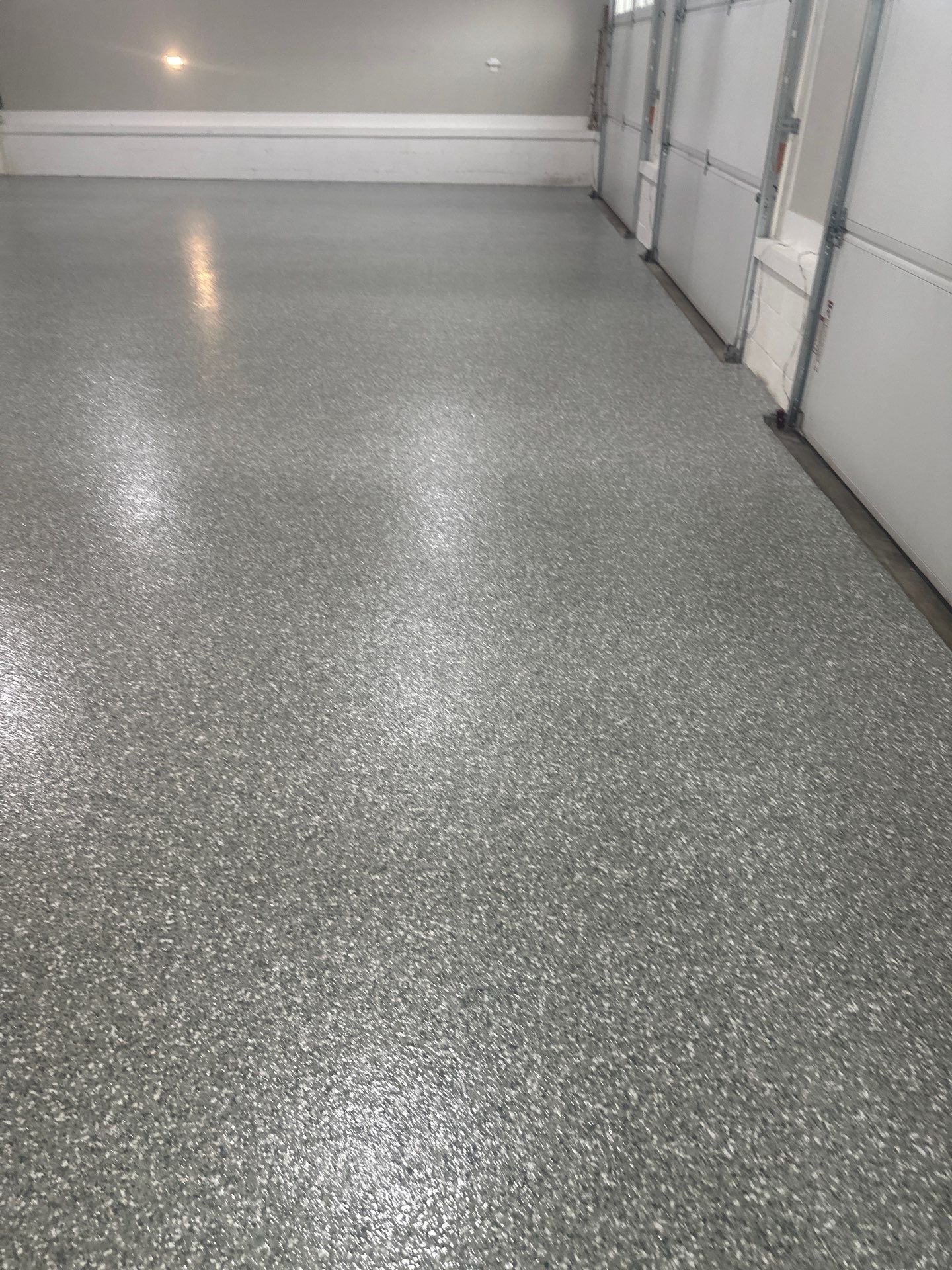 Garage Floor Coating using Thyme by My Garage Floor Guys