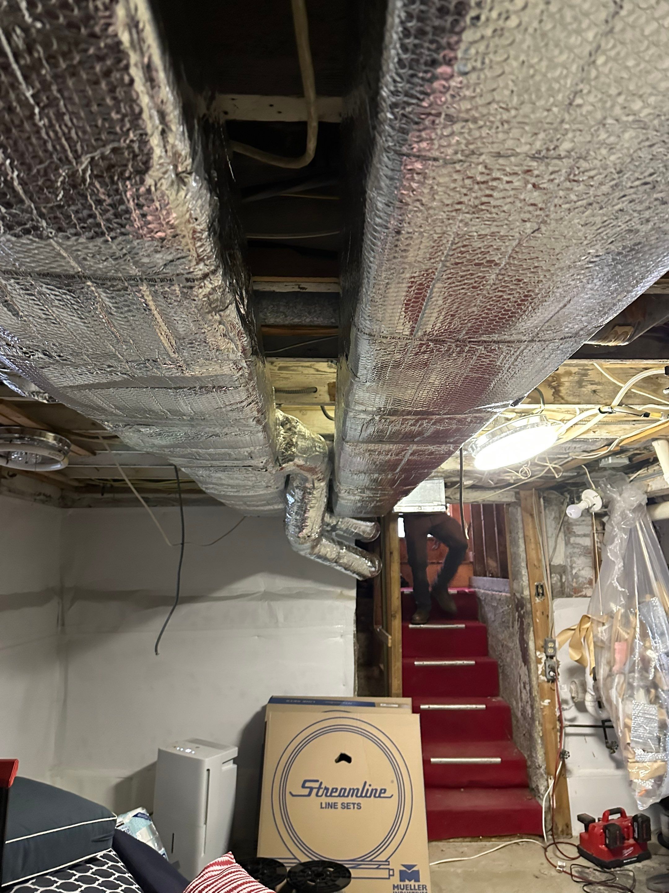 Heat Pump Installation using Mitsubishi by Ocean State Air Solutions