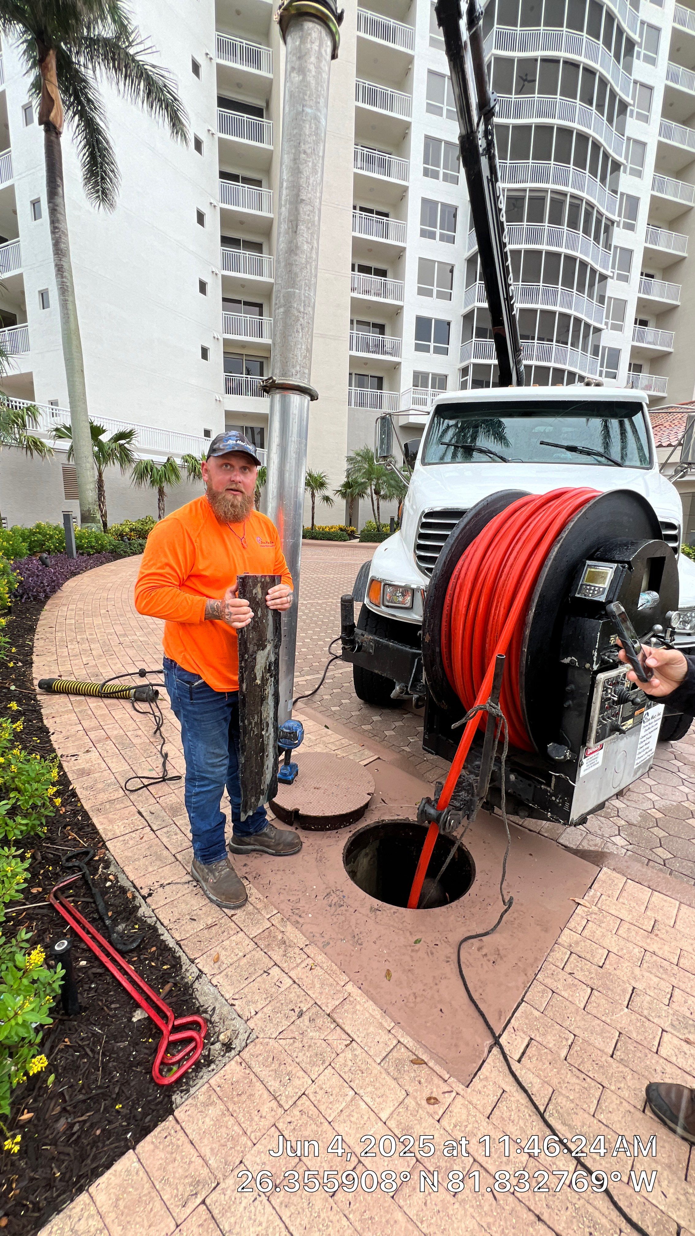 Bonita Bay Condo Stormwater System Cleaning by Don Mar, Inc. Storm Water Solutions