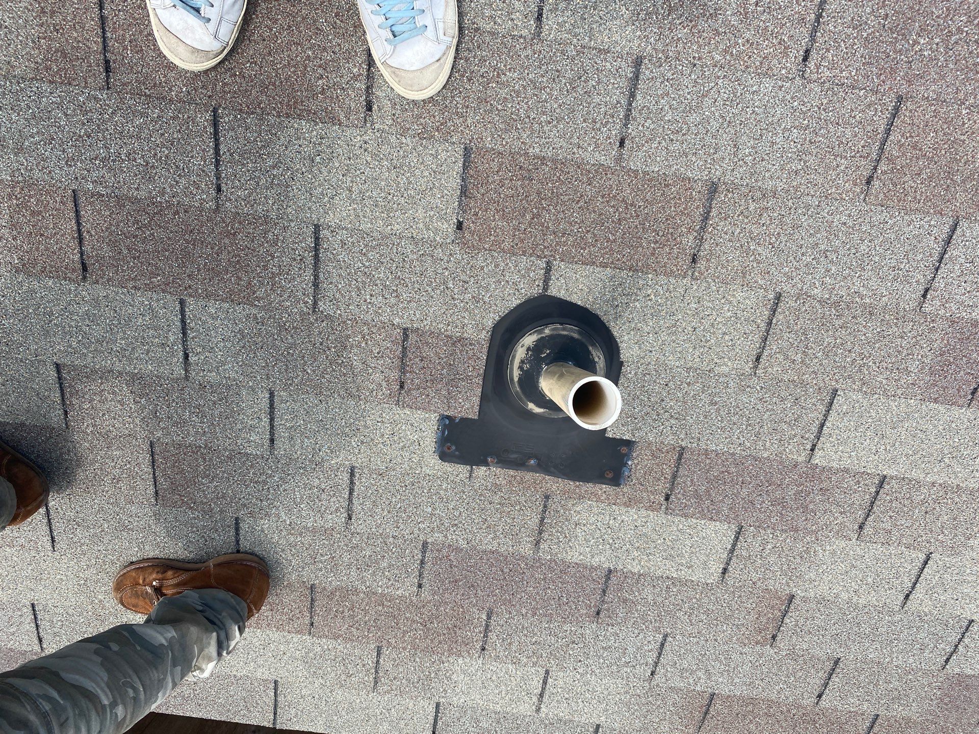 Hail Damage using Owen's Corning Duration (Lifetime) Shingles by Roof Repair Company