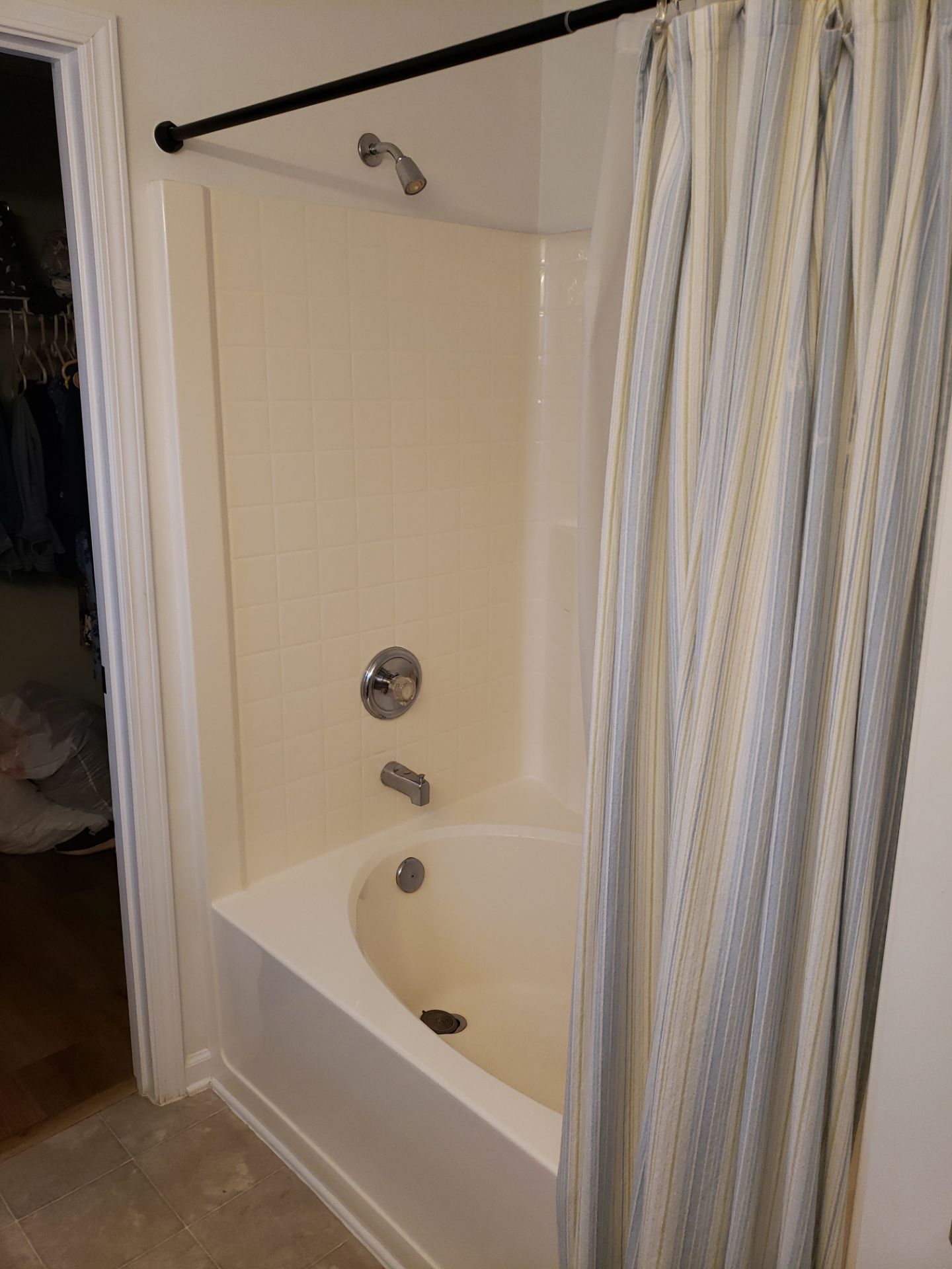 🚿 Budget-Friendly Bathroom Upgrade – No Grout, No Hassle! by A Step Above Handy LLC
