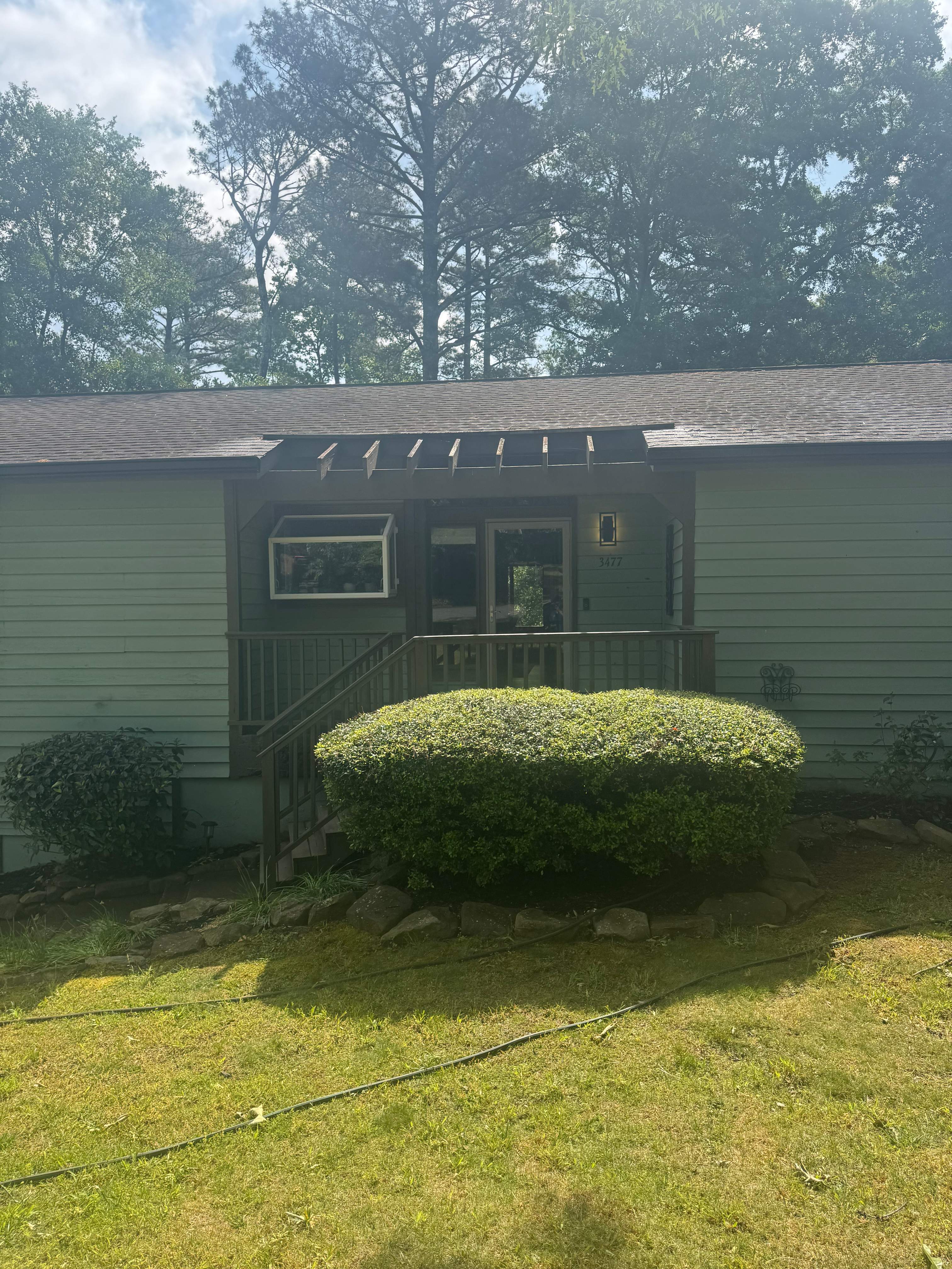 Wood Front Porch and Custom Pergola Installation in Marietta by Swift Home Renovations