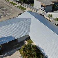 26ga 5V Crimp Mill Finish by Total Roofing System The Metal Roof Experts
