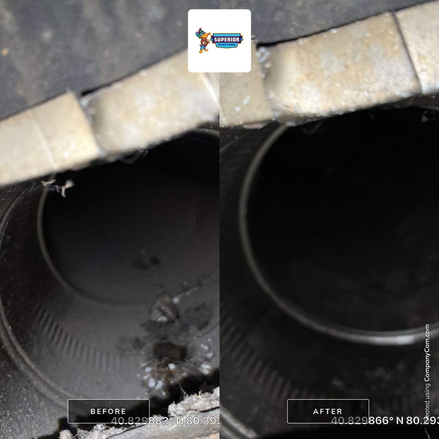 Air Duct Cleaning With a Vacuum Truck in Ellwood City, PA by Superior Air Duct Cleaning