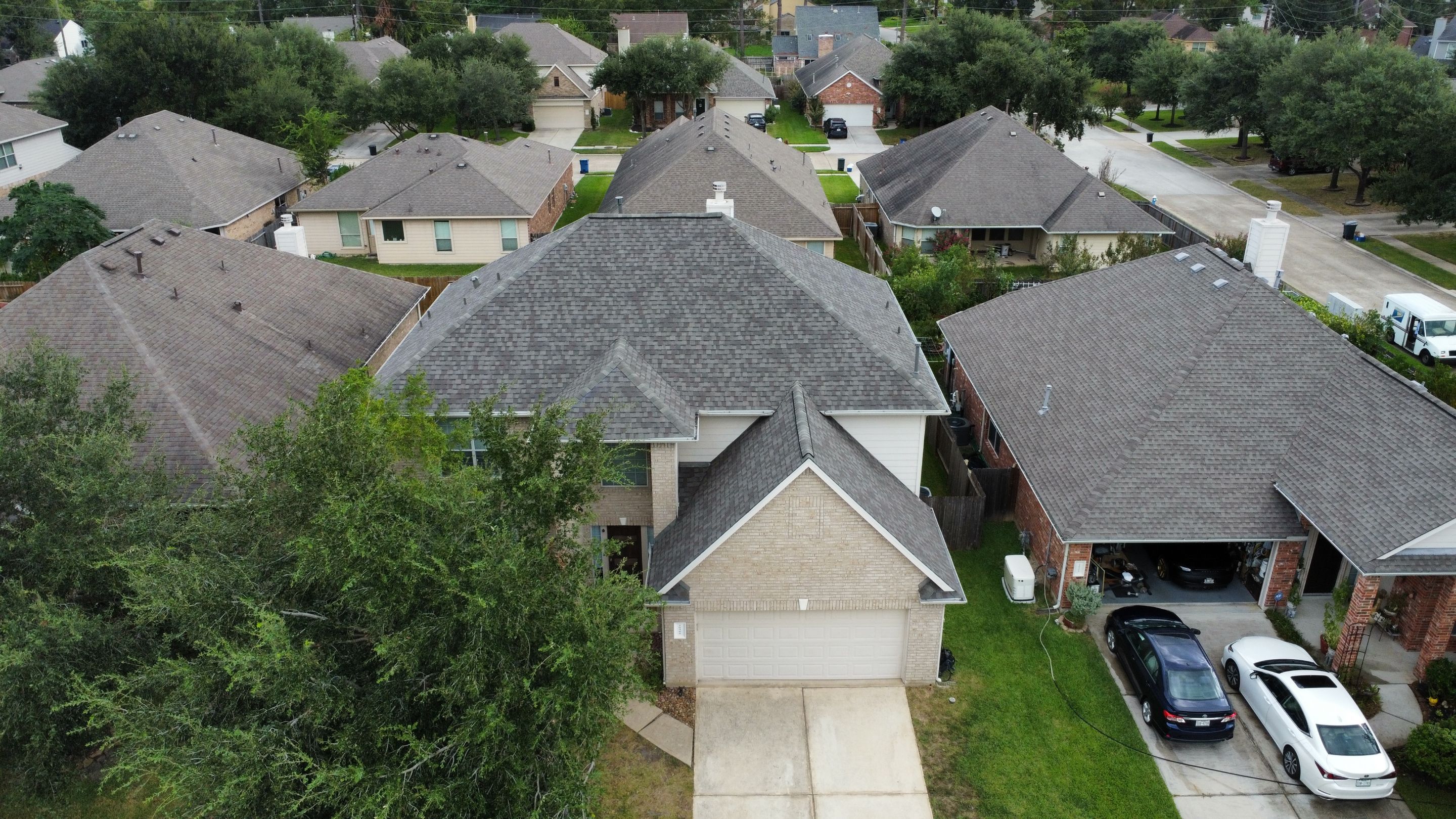 Project in Spring, Texas by North American Roofing Company