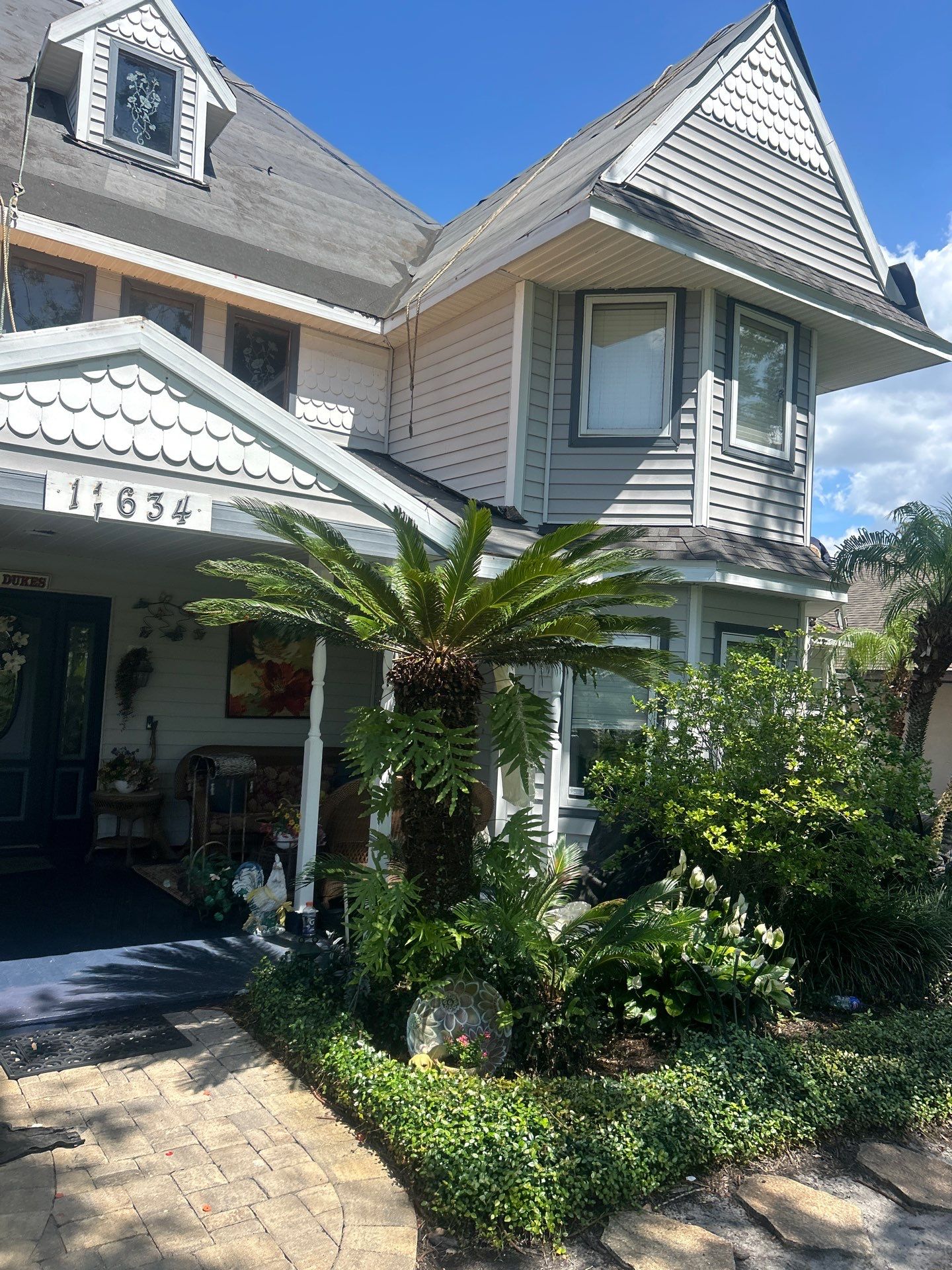 Residential Roofing Installation with Black Shadow Shingles in Clermont by Pinnacle Roofing Group