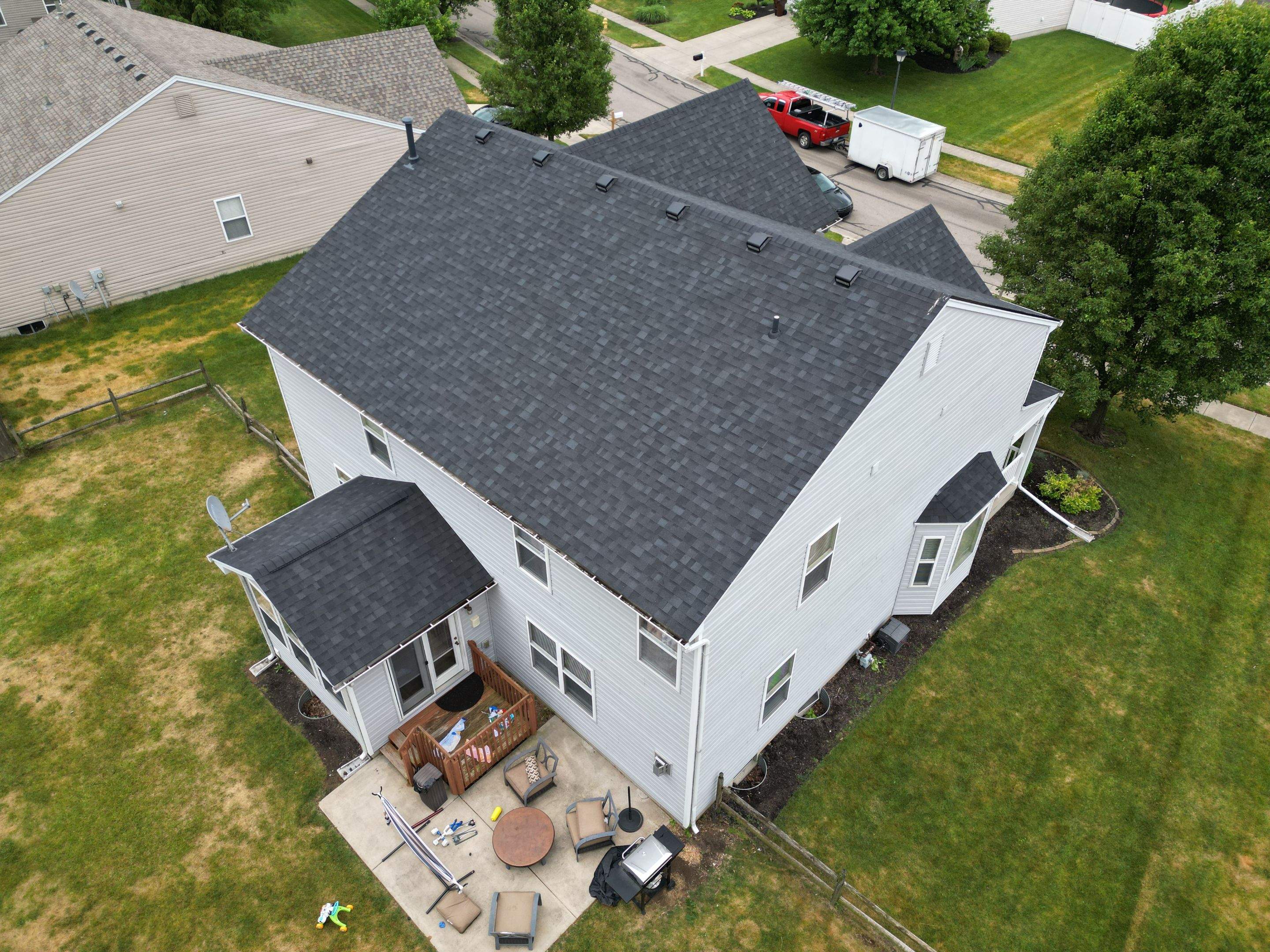 Residential Roofing Installation Using Onyx Black Durations by WIW Enterprises Inc