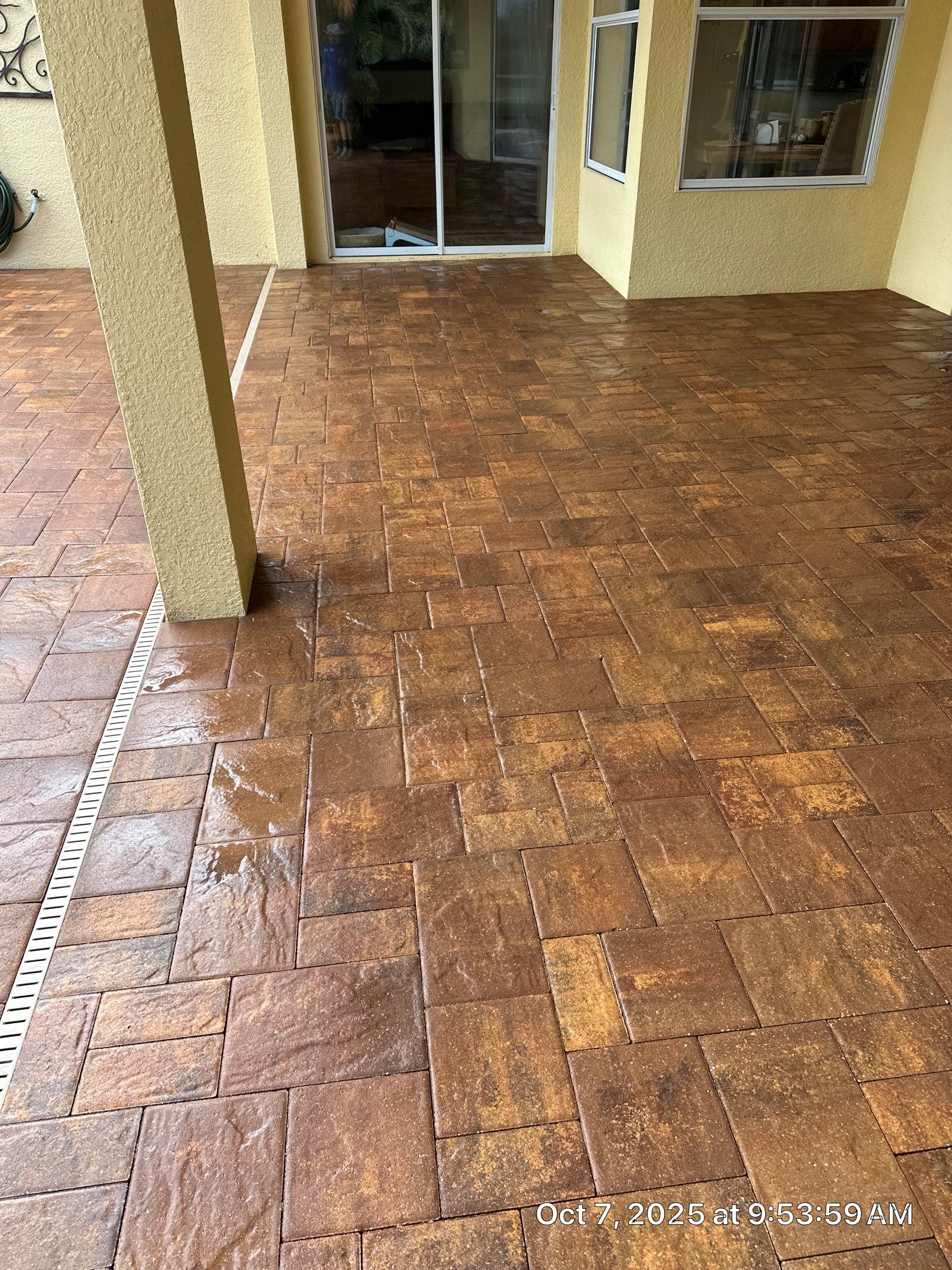 Driveway and Pool Deck Paver Restoration in Apollo Beach by Supreme Paver Experts