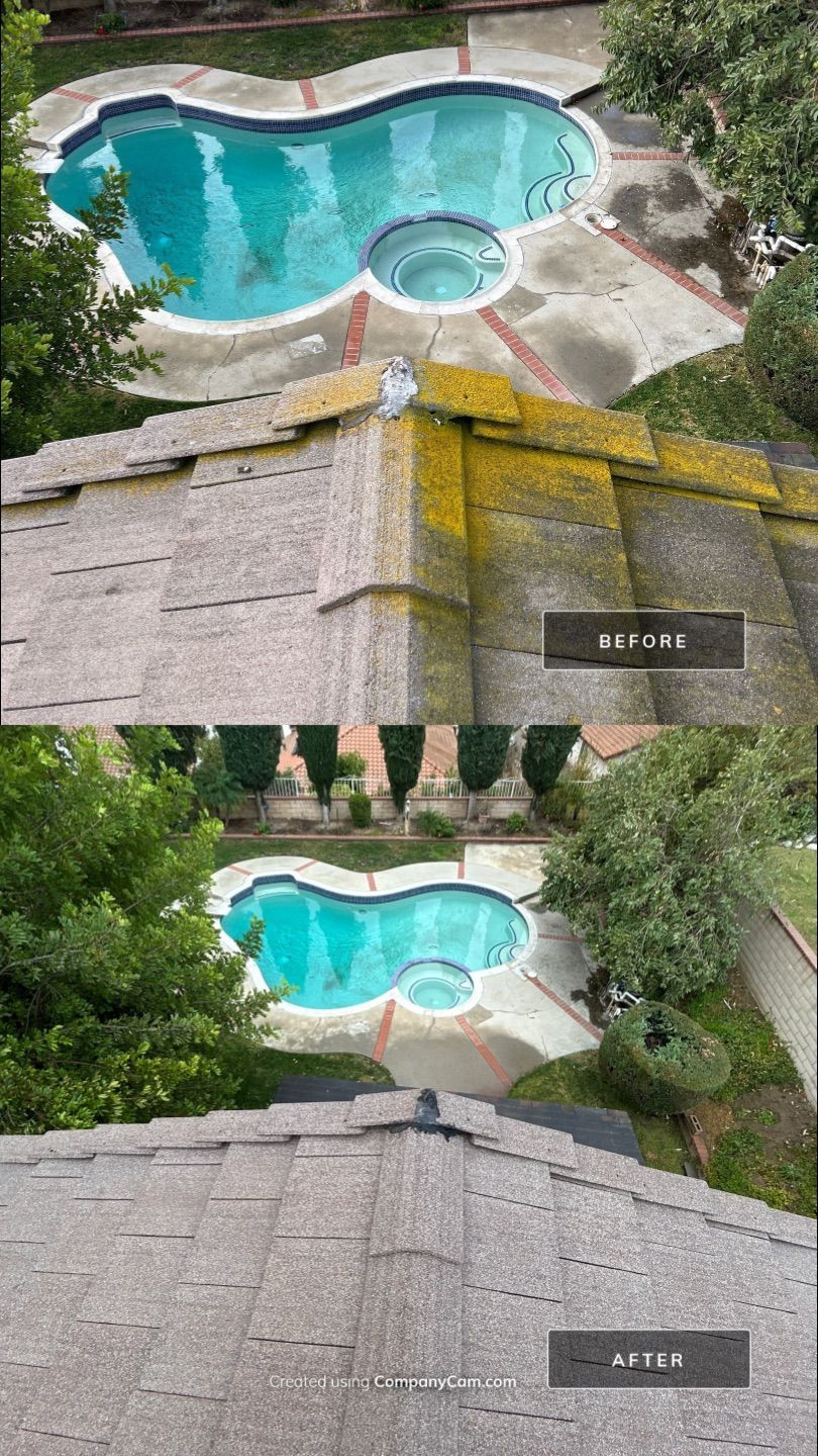 Roof Cleaning by La Power Washing Inc