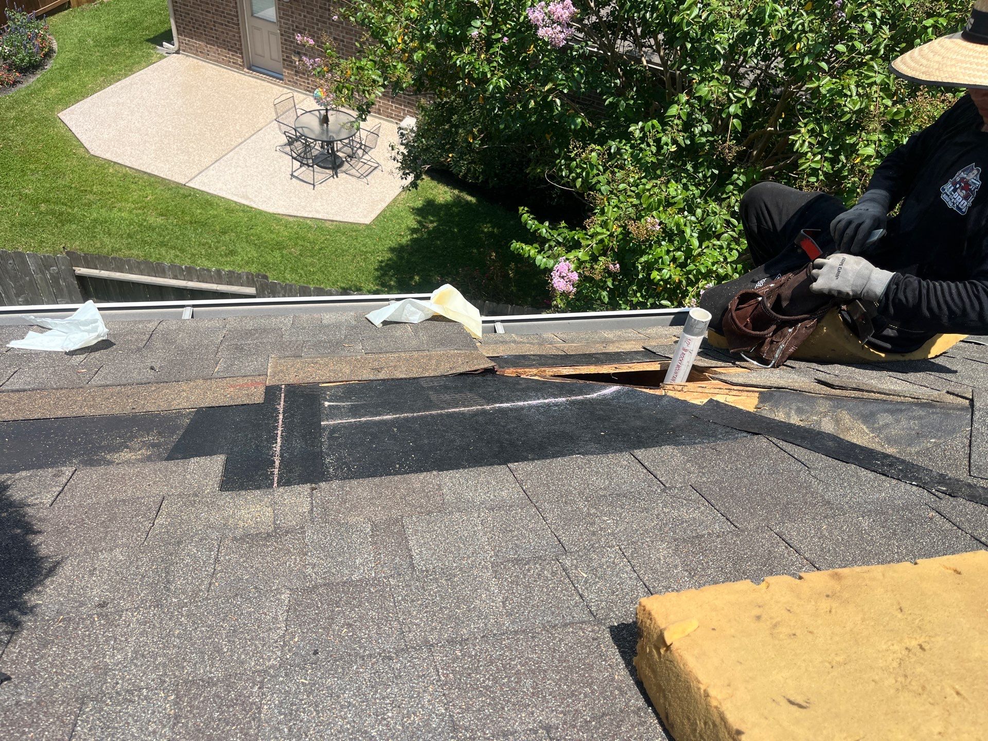 Residential Roofing Repair using Owen's Corning Duration (Lifetime) Shingles by Roof Repair Company