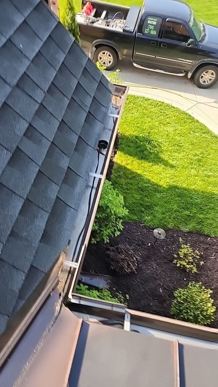 House Wash using cleaner by Power Wash Masters LLC