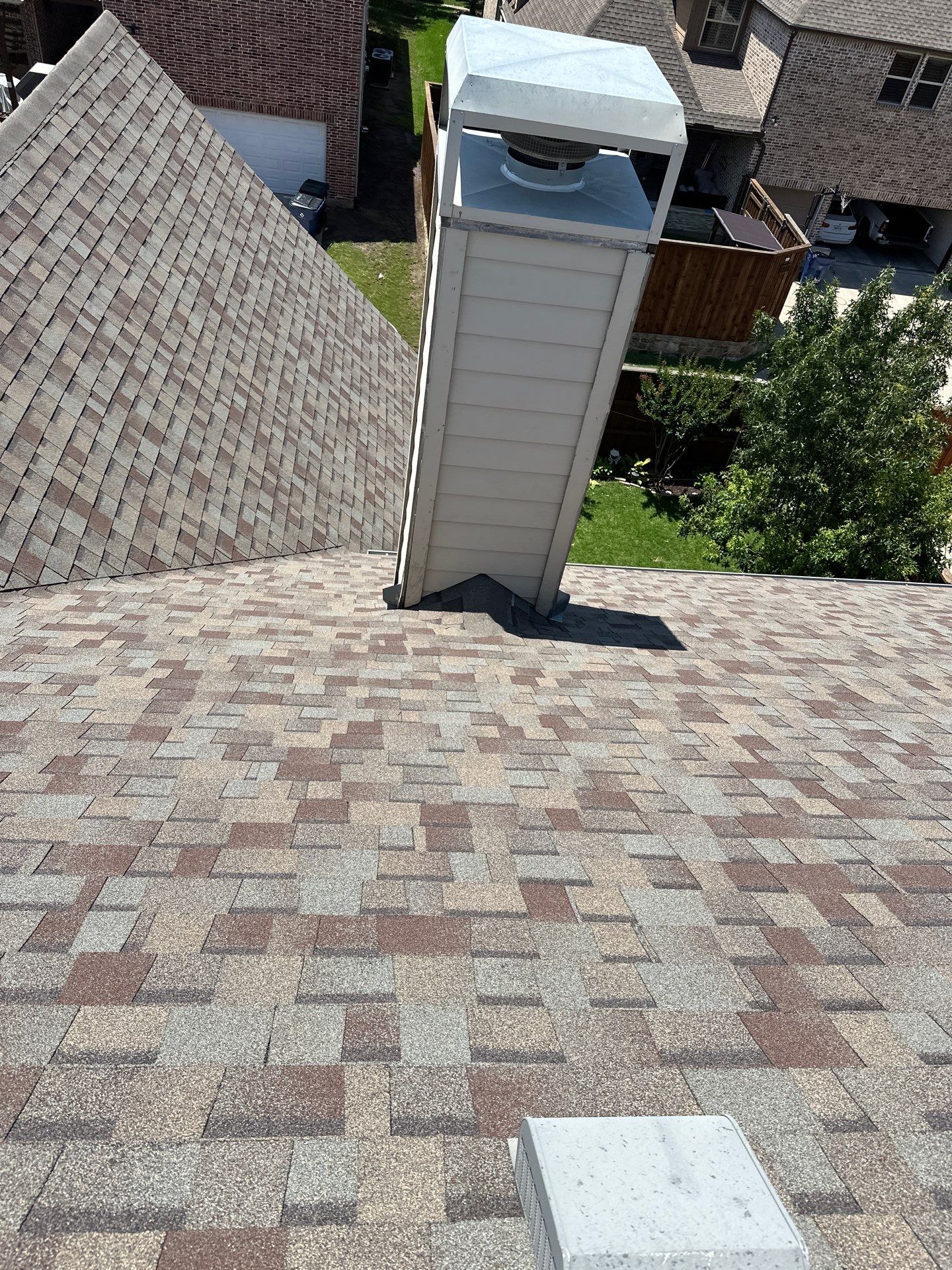 Project in Frisco  by Zeus Exteriors