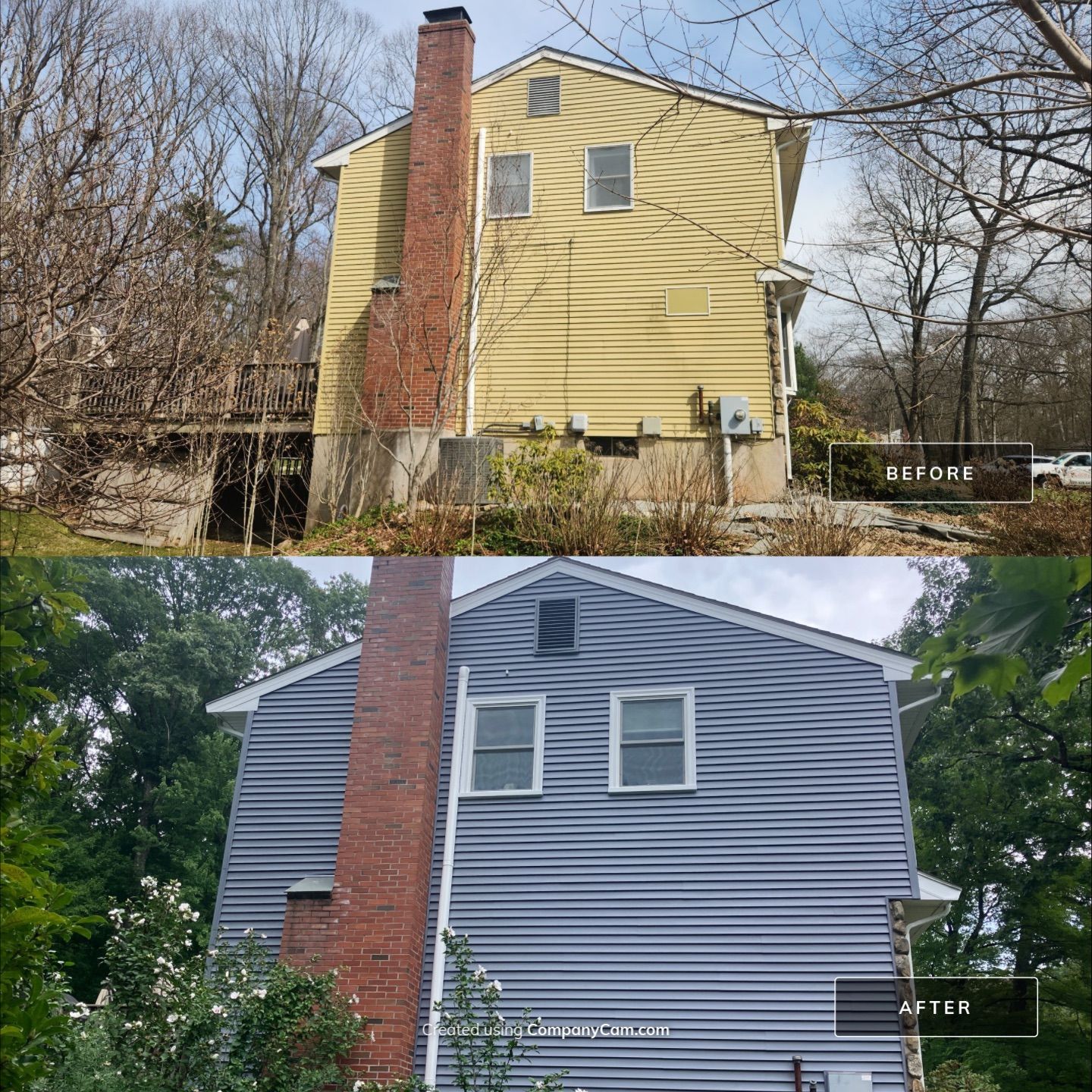 Siding using Cert. Monogram D/4 x 12'6" Clapboard, Flagstone by DiGiorgi Roofing and Siding Inc