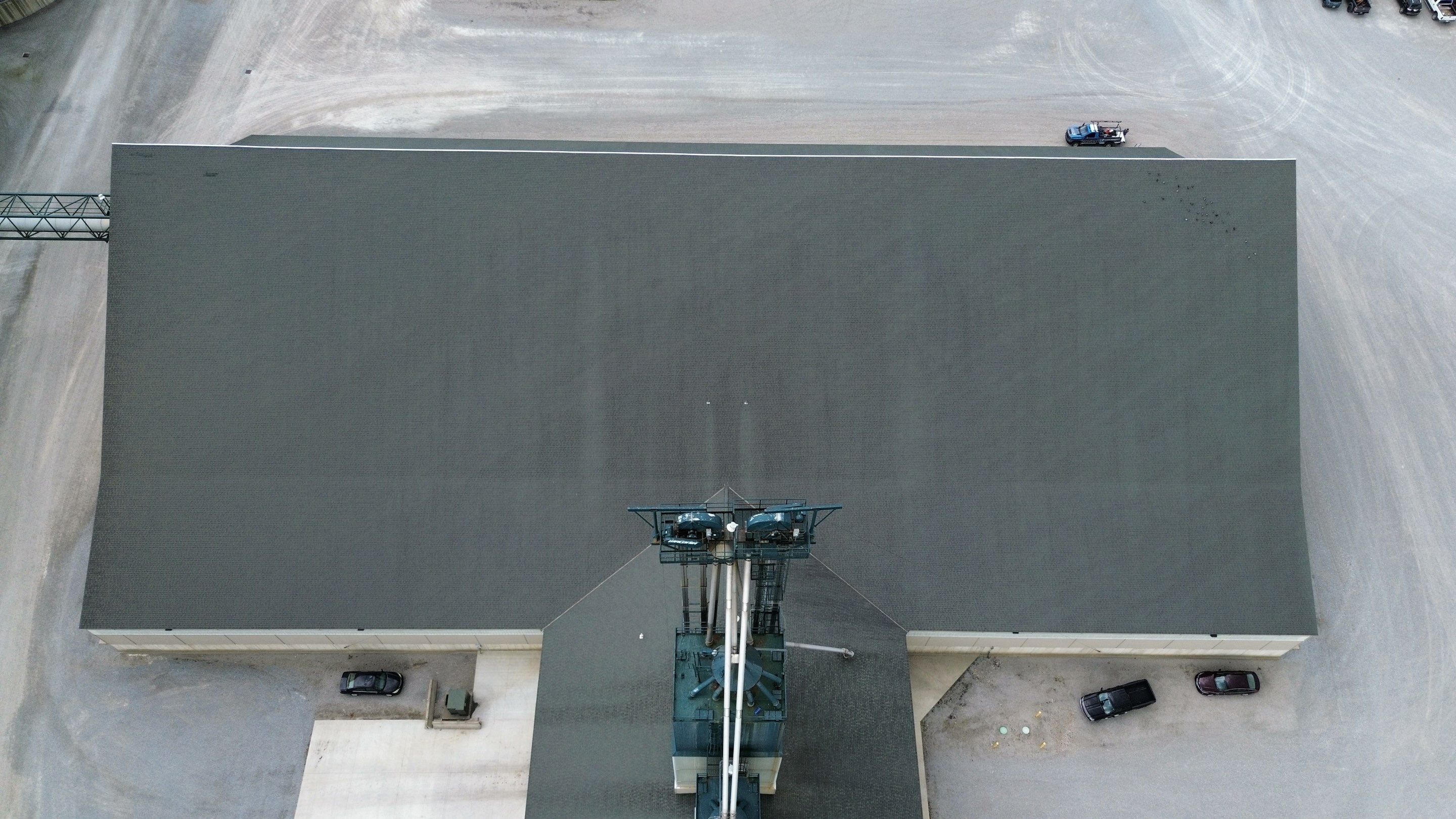 Commercial Roofing Installation using Timberline HDZ Shingles - Hunter Green by RoofX 