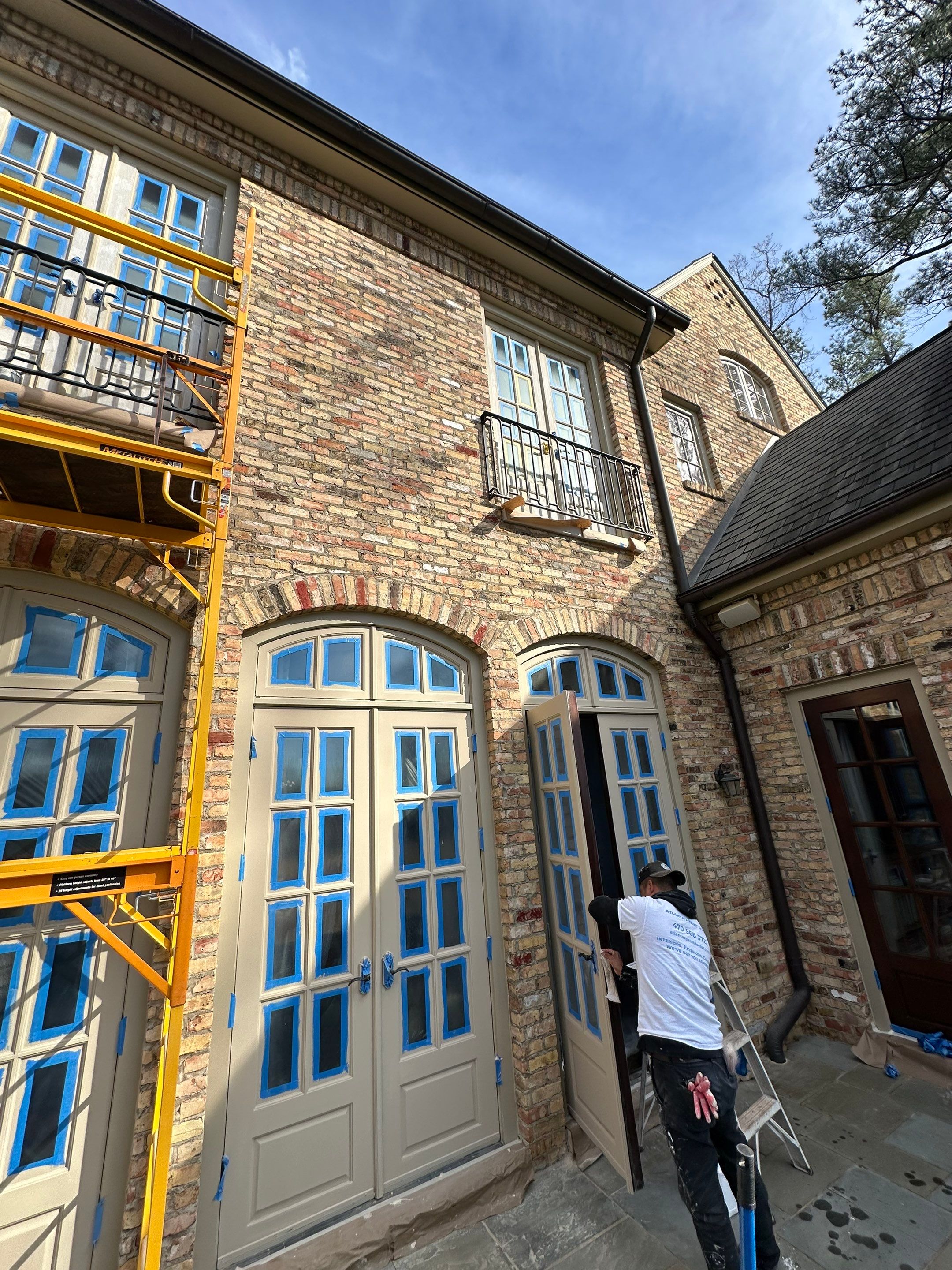 Exterior Modern Upgrade by Atlanta's Paint Doctor