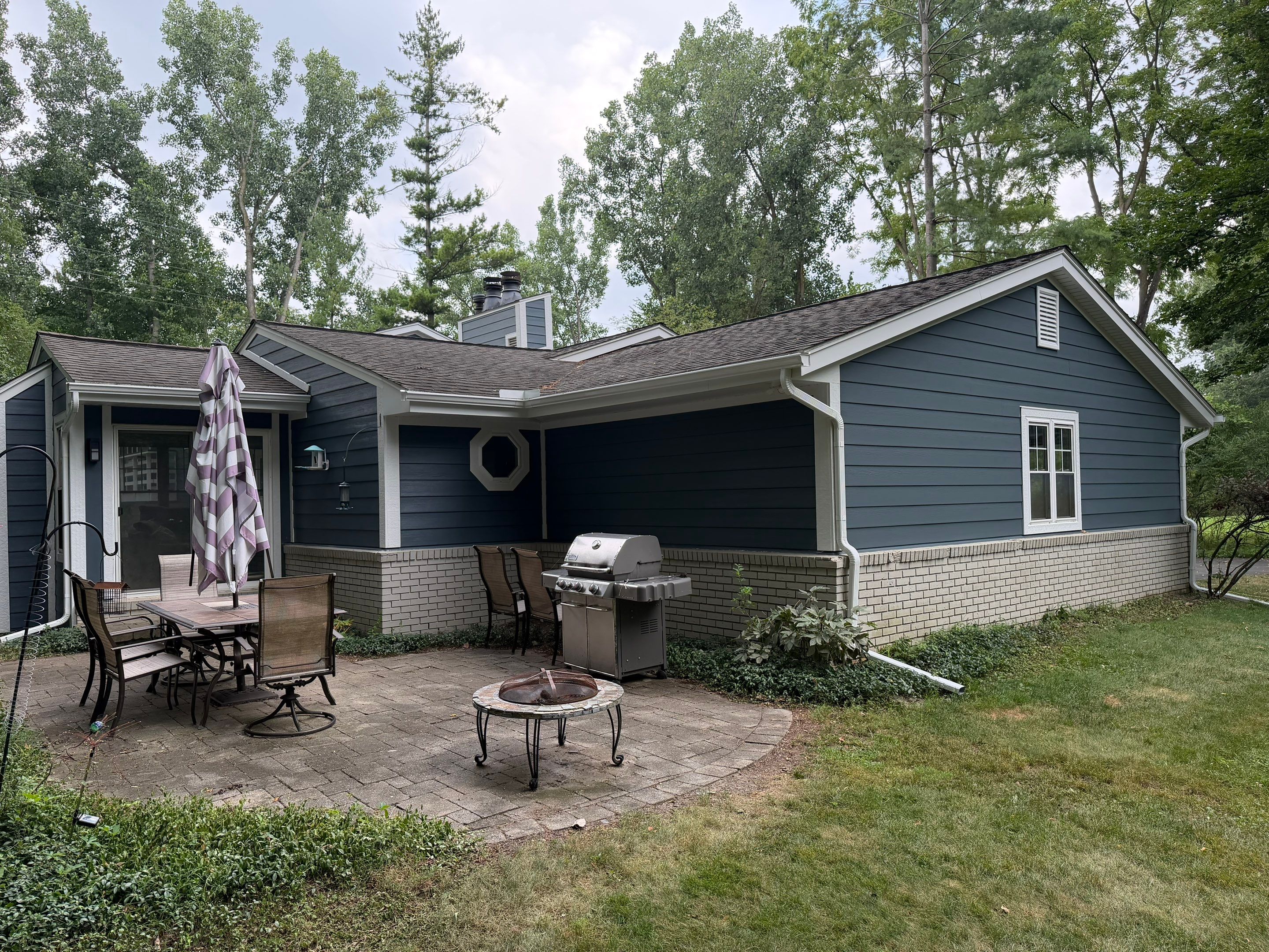 James Hardie Siding Replacement & Metal Roof by Bloomfield Construction & Restoration