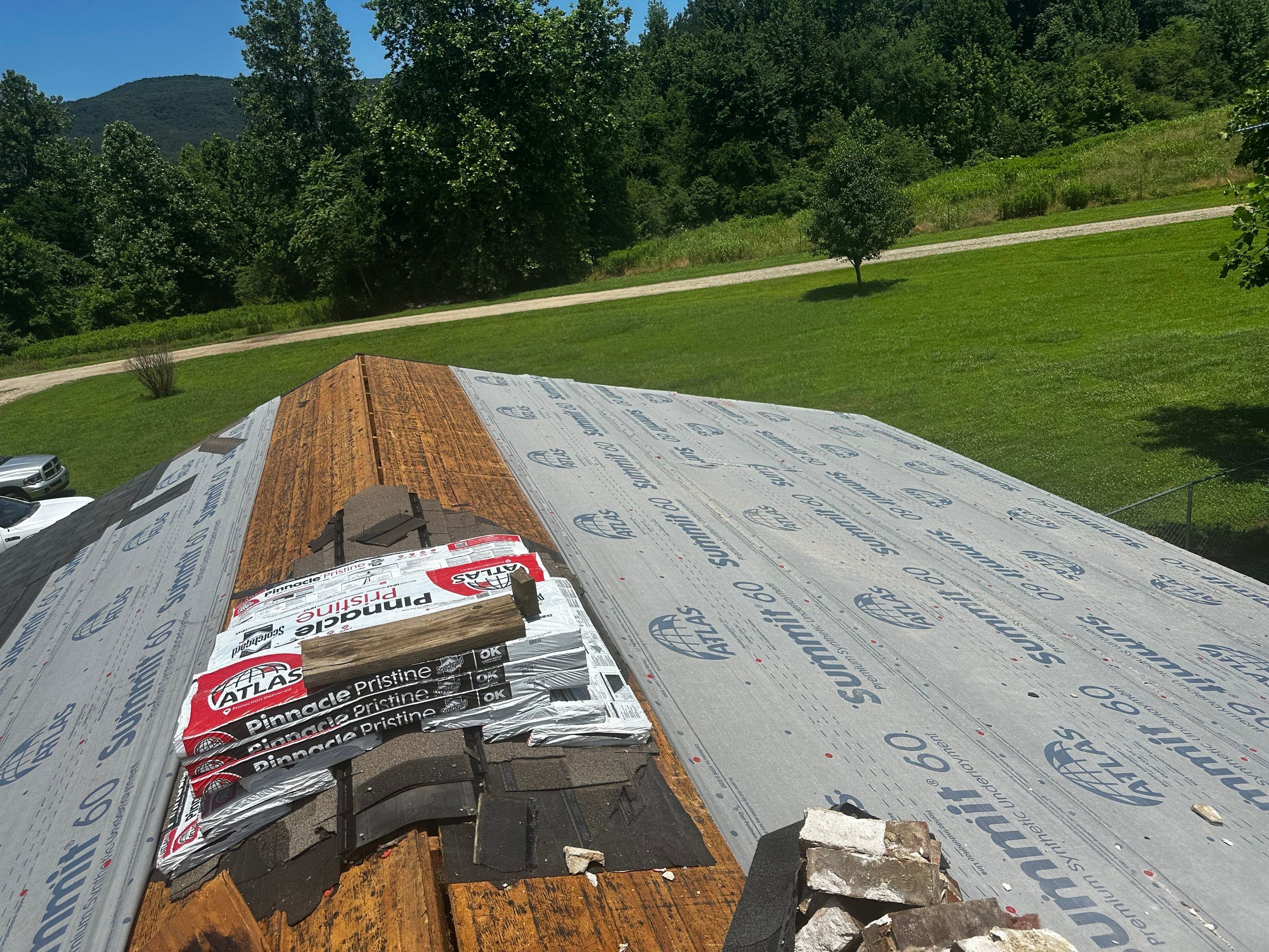 Residential Roof Replacement - Atlas Pinnacle Pristine w/ Scotchguard - Color Black Shadow  by Titan Commercial & Residential Roofing 