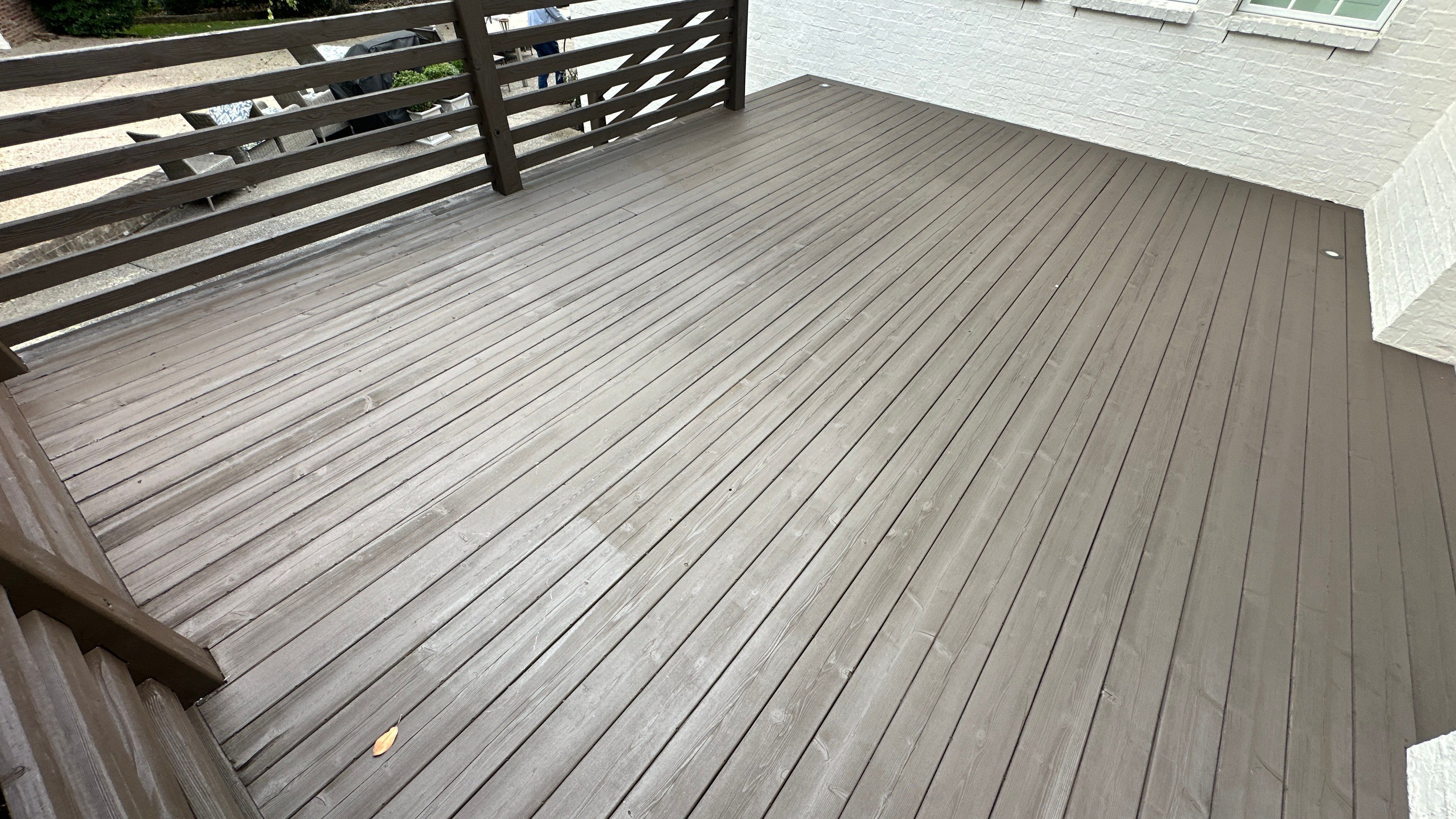 Deck Staining in Nashville by Music City Improvements