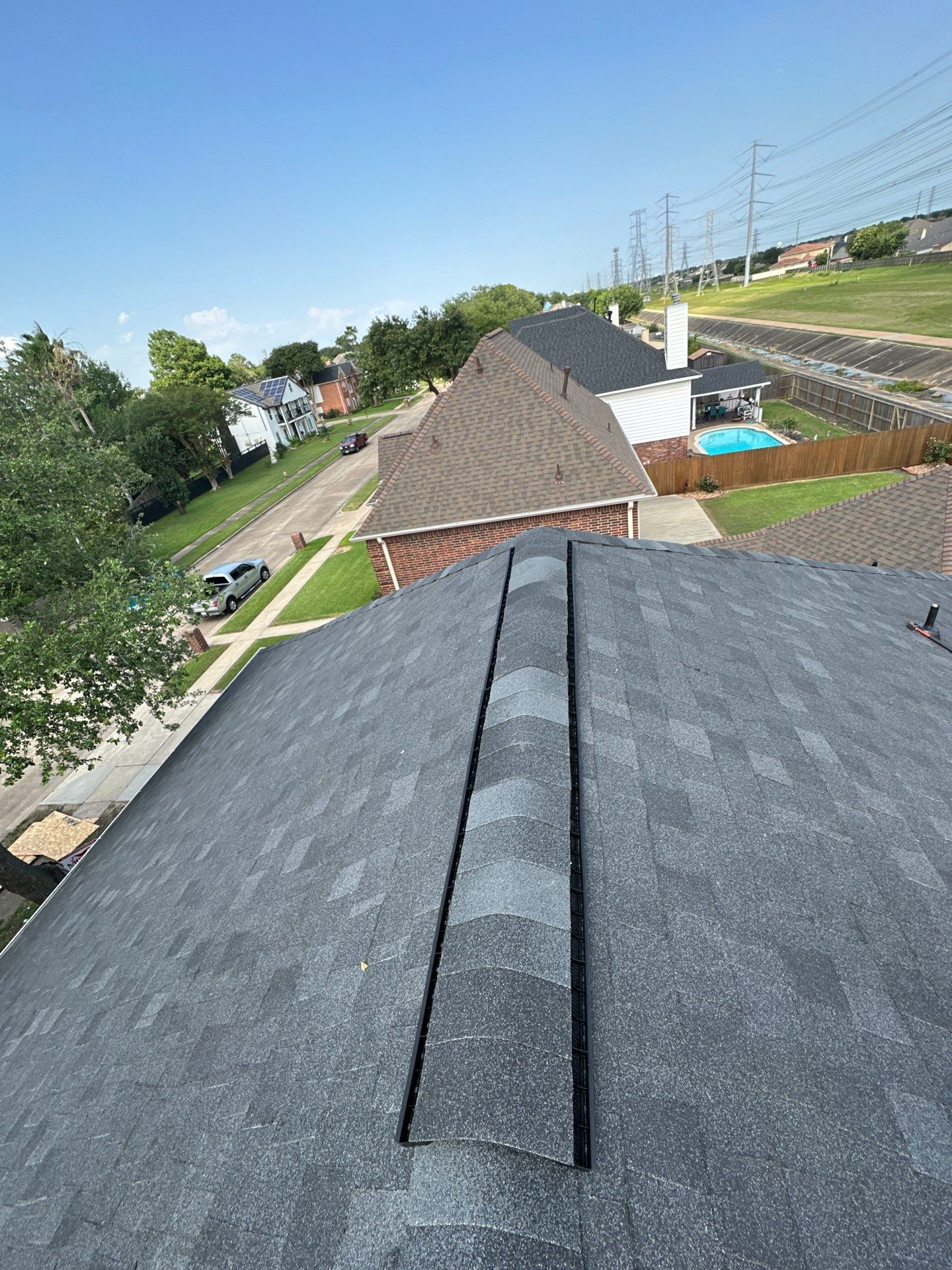 Project in Deer Park by Motion Roofing