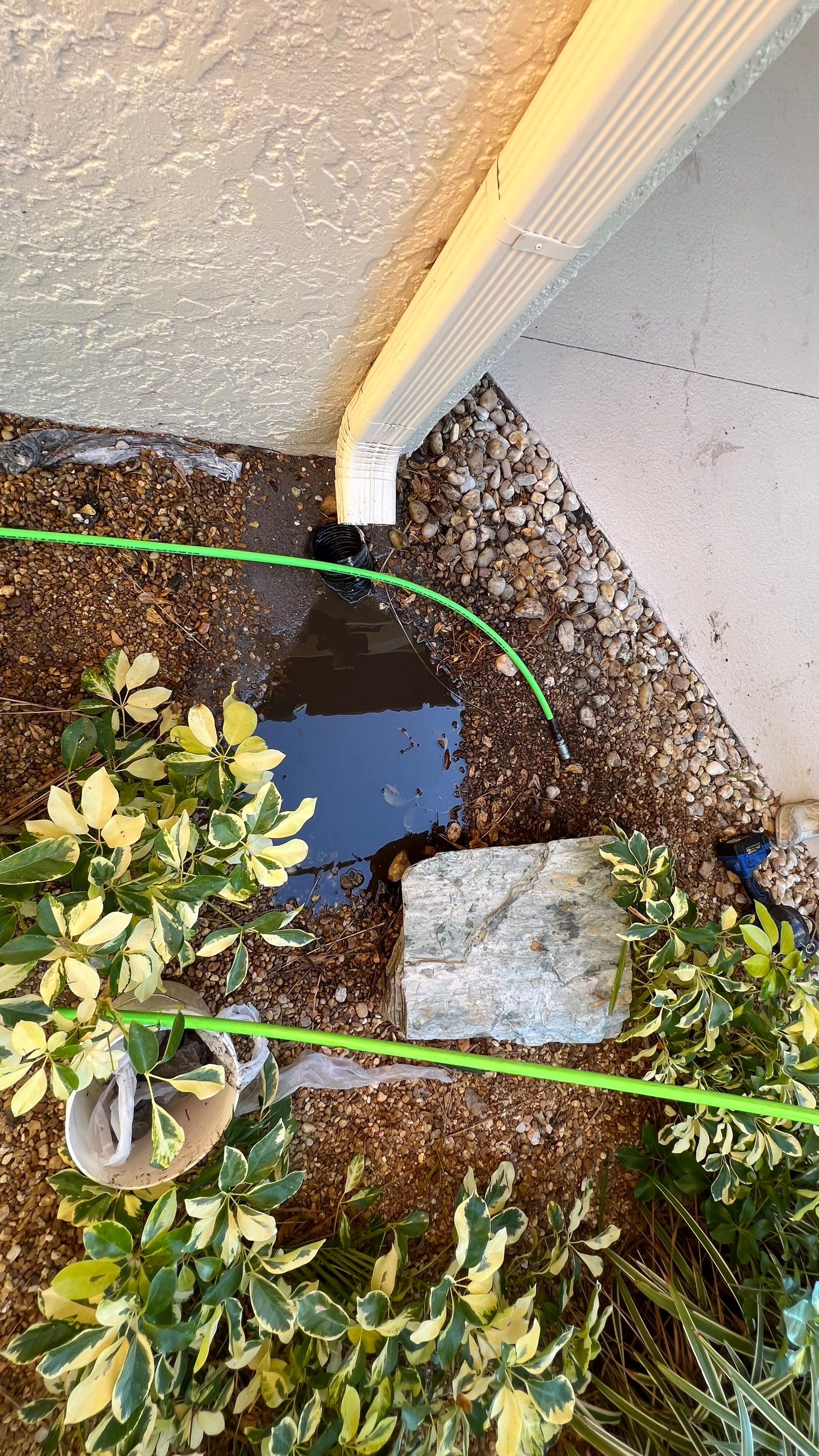 Condo Gutter System Jetting by APS Power & Water