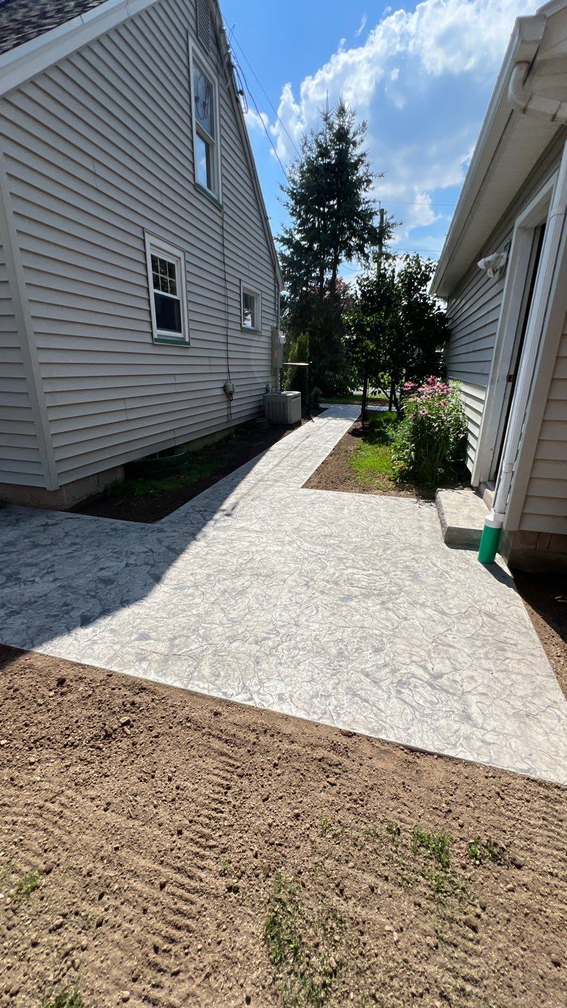 Rochester Oxford Slate Walkway by NG Masonry & Construction LLC