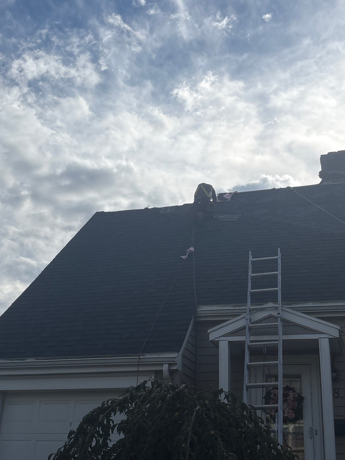 Front Roof Replacement & Roof Cleaning | Waltham, MA by Mighty Dog Roofing of Greater Middlesex County