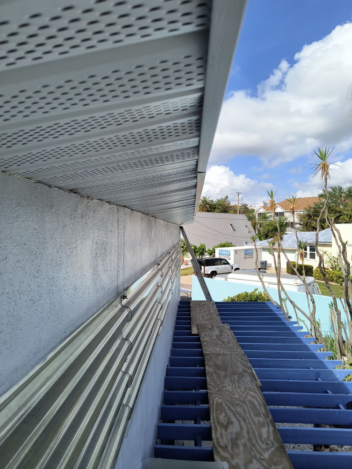 Soffit and Fascia Installation in Sarasota FL by Gutter Professors