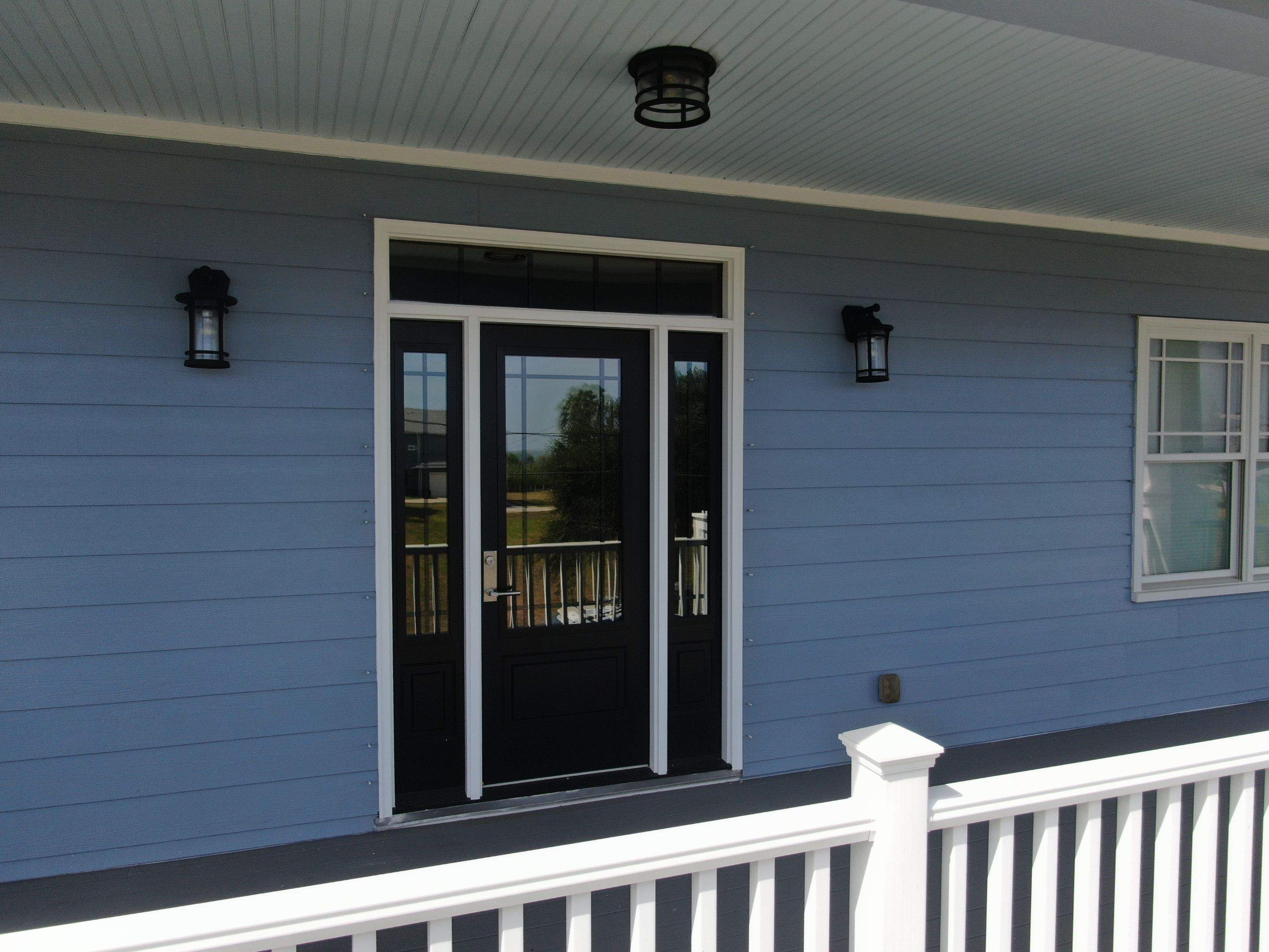 Portland Shore Porch Build and Custom Doors by Bayfront Roofing and Construction